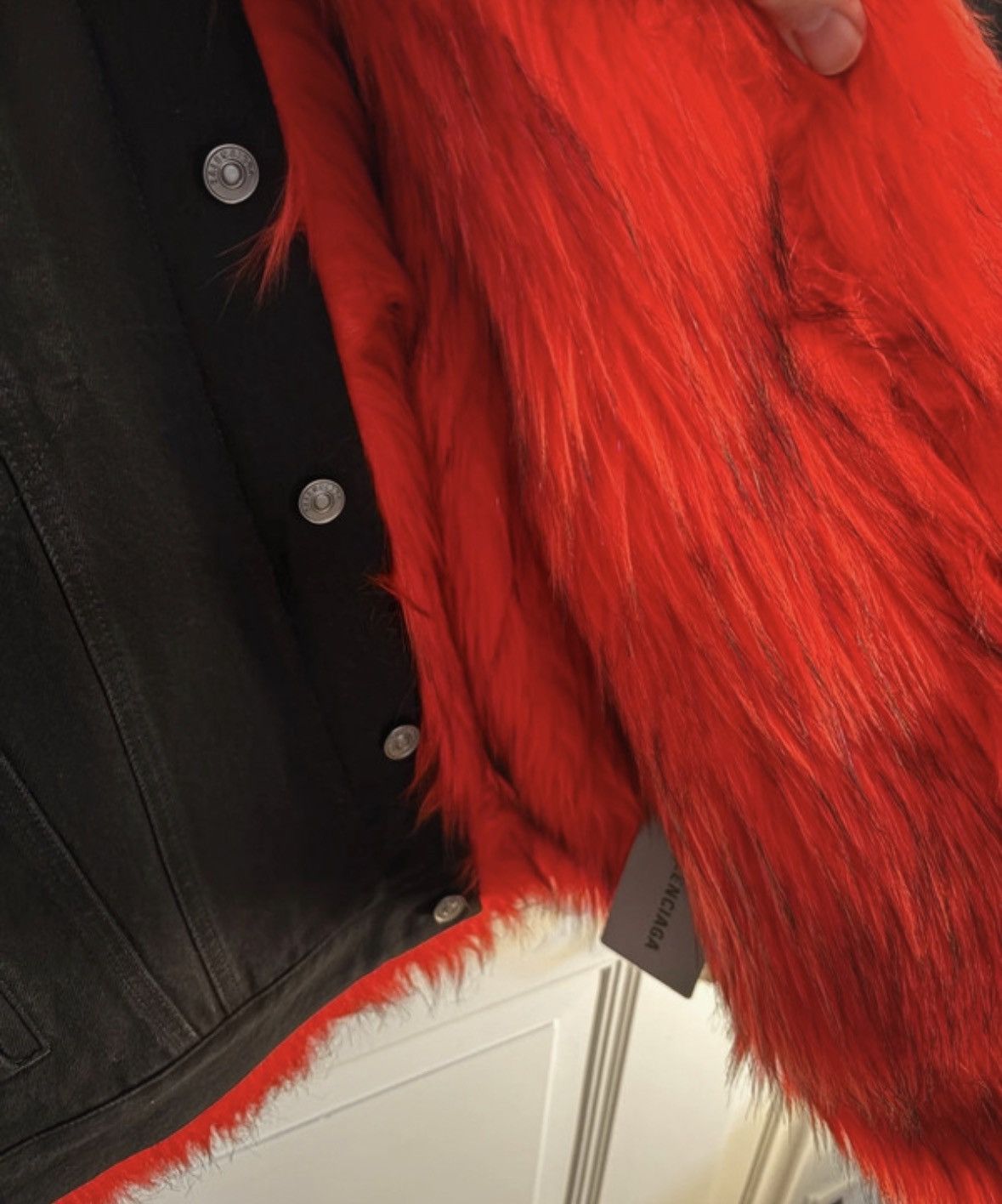 Balenciaga W18 fur lined denim jacket Size US S / EU 44-46 / 1 - 2 Thumbnail