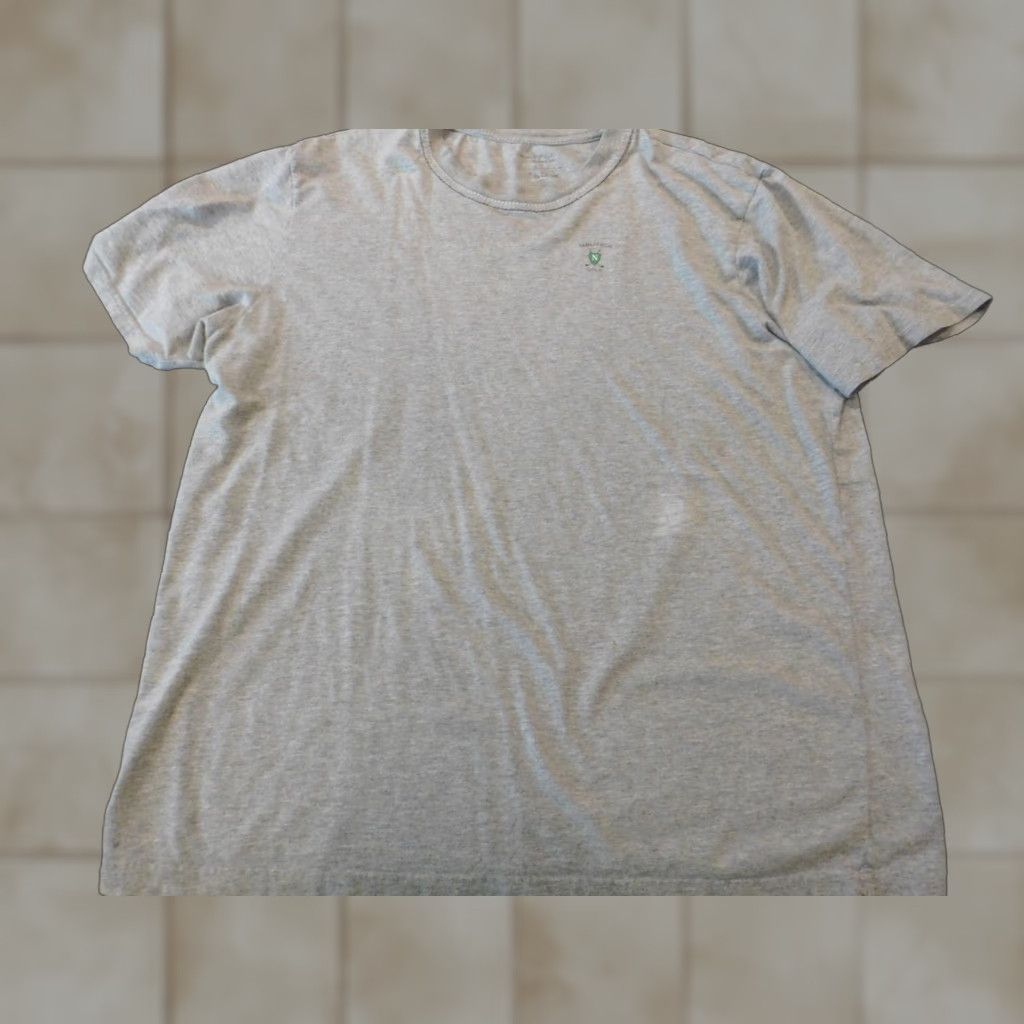Nautica Nautica Mens T-Shirt Shirt L Gray Logo Classic Crew Neck Short Sleeve All Seasons Size US L / EU 52-54 / 3 - 1 Thumbnail