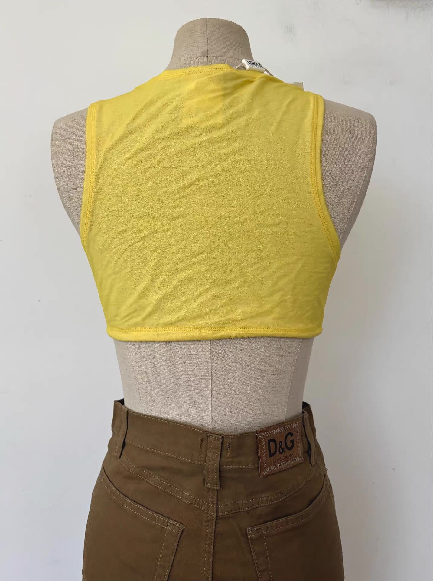 Versace Versus Versace Women's Cami Top Ｑ21 Size L / US 10 / IT 46 - 2 Thumbnail
