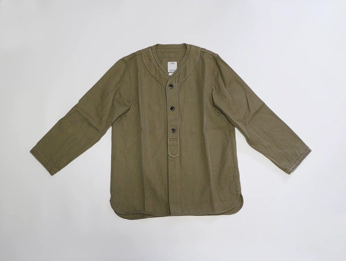 Visvim visvim dugout baseball-inspired shirt jacket Size US S / EU 44-46 / 1 - 1 Thumbnail