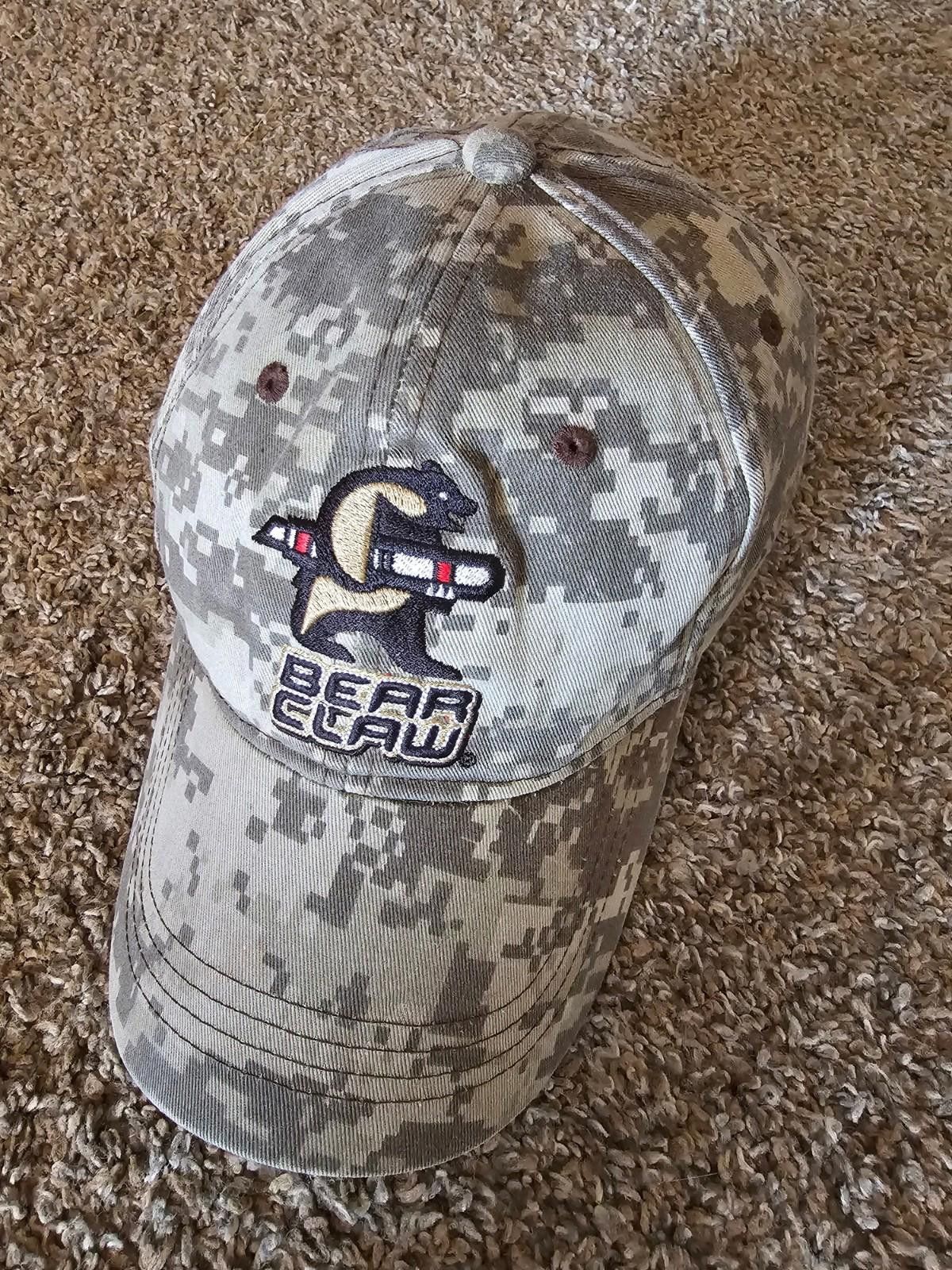 Designer Exelis camo Bear Claw hat Strapback Size ONE SIZE - 1 Thumbnail