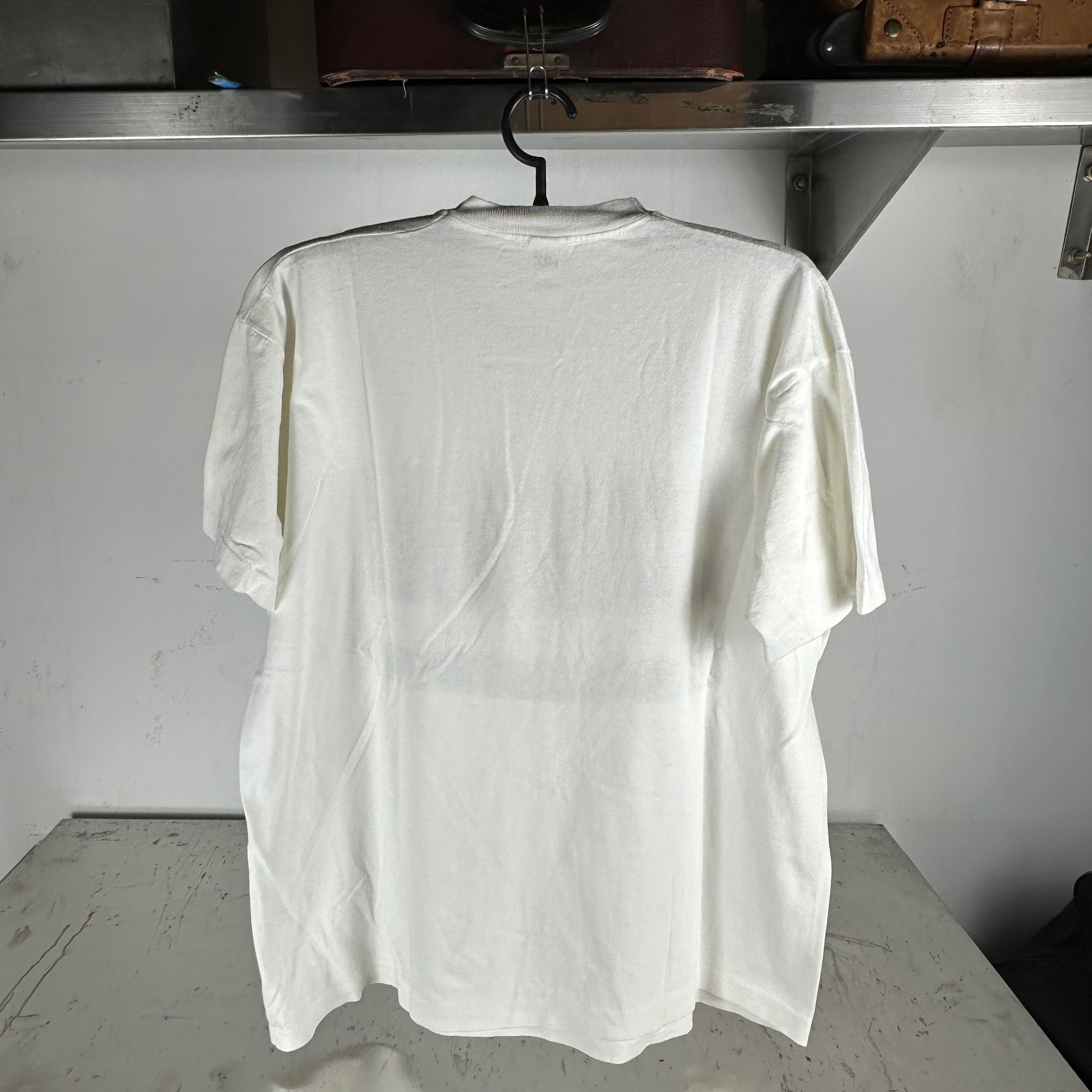 Vintage ​90s Marchon & Marcolin Eyewear A Frame of Mind Art Tee Size US XL / EU 56 / 4 - 3 Thumbnail