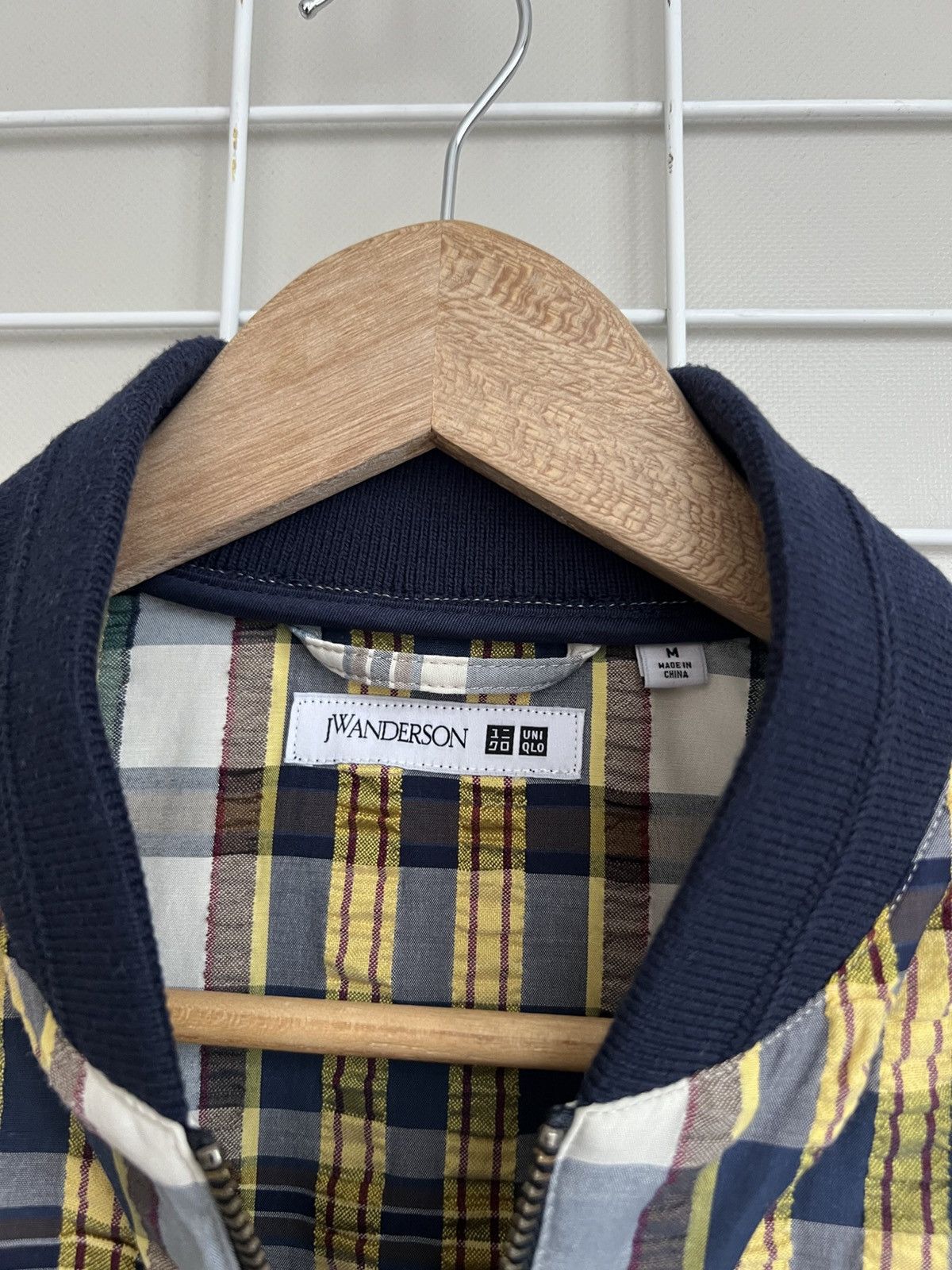 JW Anderson × Uniqlo J.W. Anderson x Uniqlo Plaid Bomber Jacket Mens Size M Size US M / EU 48-50 / 2 - 11 Thumbnail