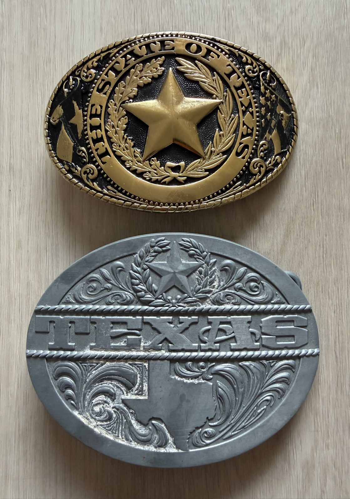 Vintage 2 Vintage State of Texas Belt Buckles Made In USA Size ONE SIZE - 1 Thumbnail