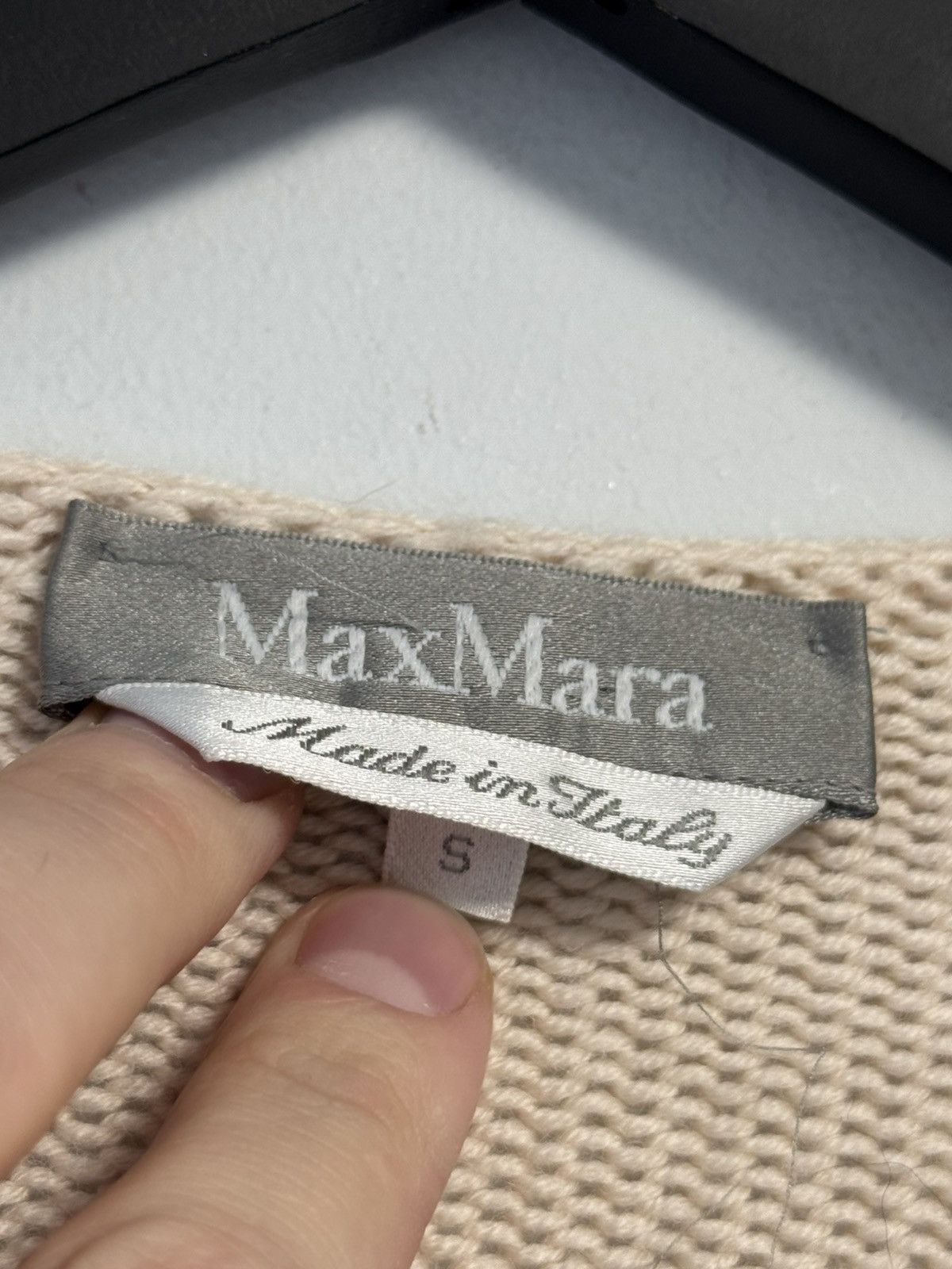 Max Mara × Vintage Max Mara Vintage Women’s cardigan Y2K style wool Size S / US 4 / IT 40 - 7 Thumbnail