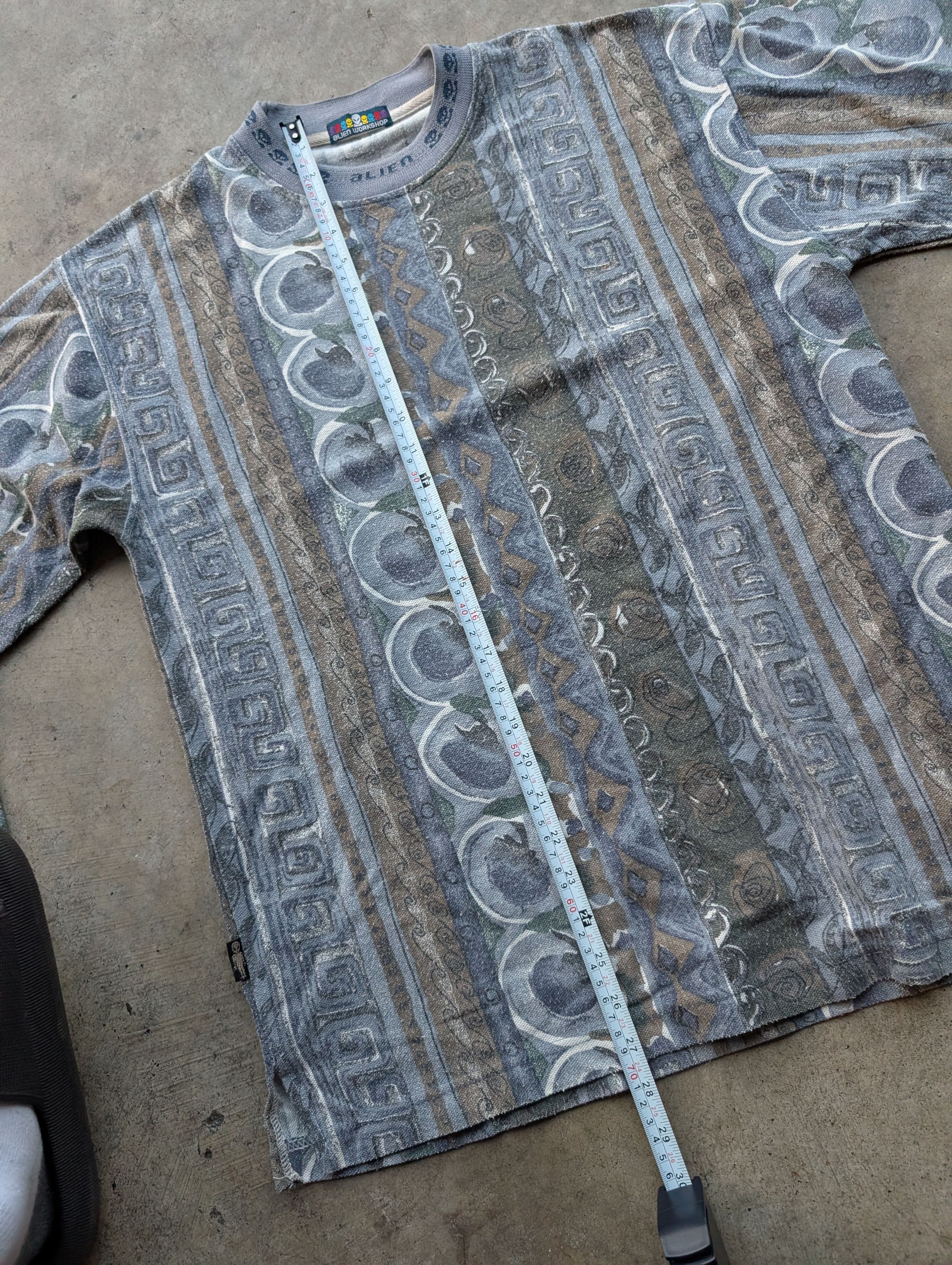 Alien Workshop Alien Workshop 90s aztec aop vintage skate long sleeve shirt Size US L / EU 52-54 / 3 - 6 Thumbnail