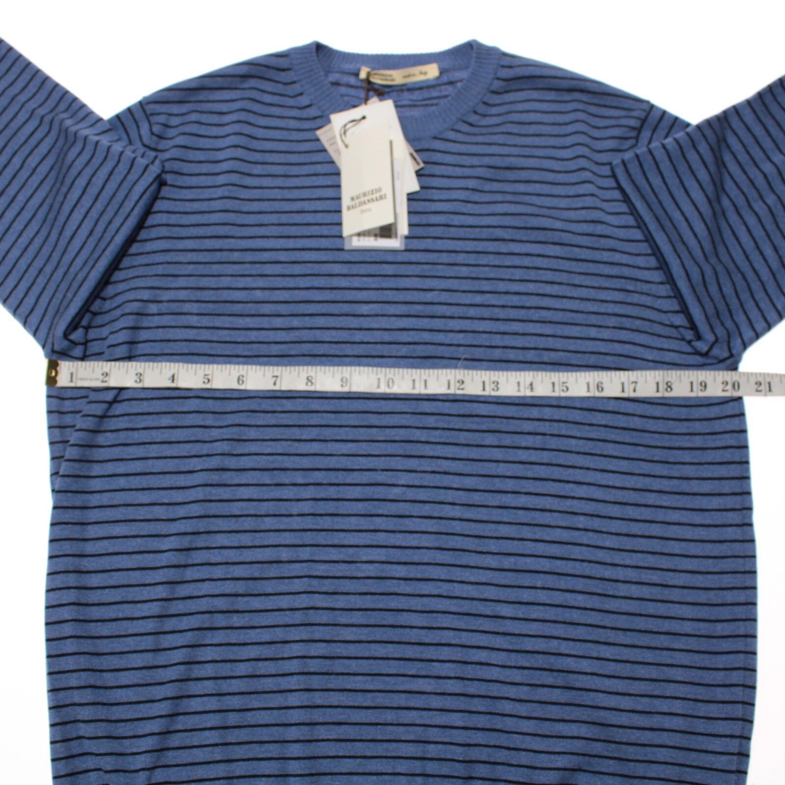 Maurizio Baldassari Maurizio Baldassari Sweater Size US M in Blue Size US M / EU 48-50 / 2 - 3 Thumbnail