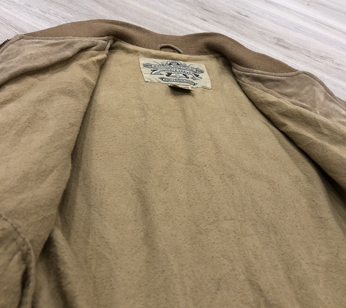 Banana Republic Vintage Banana Republic Men’s Suede Leather Bomber Jacket Size US L / EU 52-54 / 3 - 4 Thumbnail