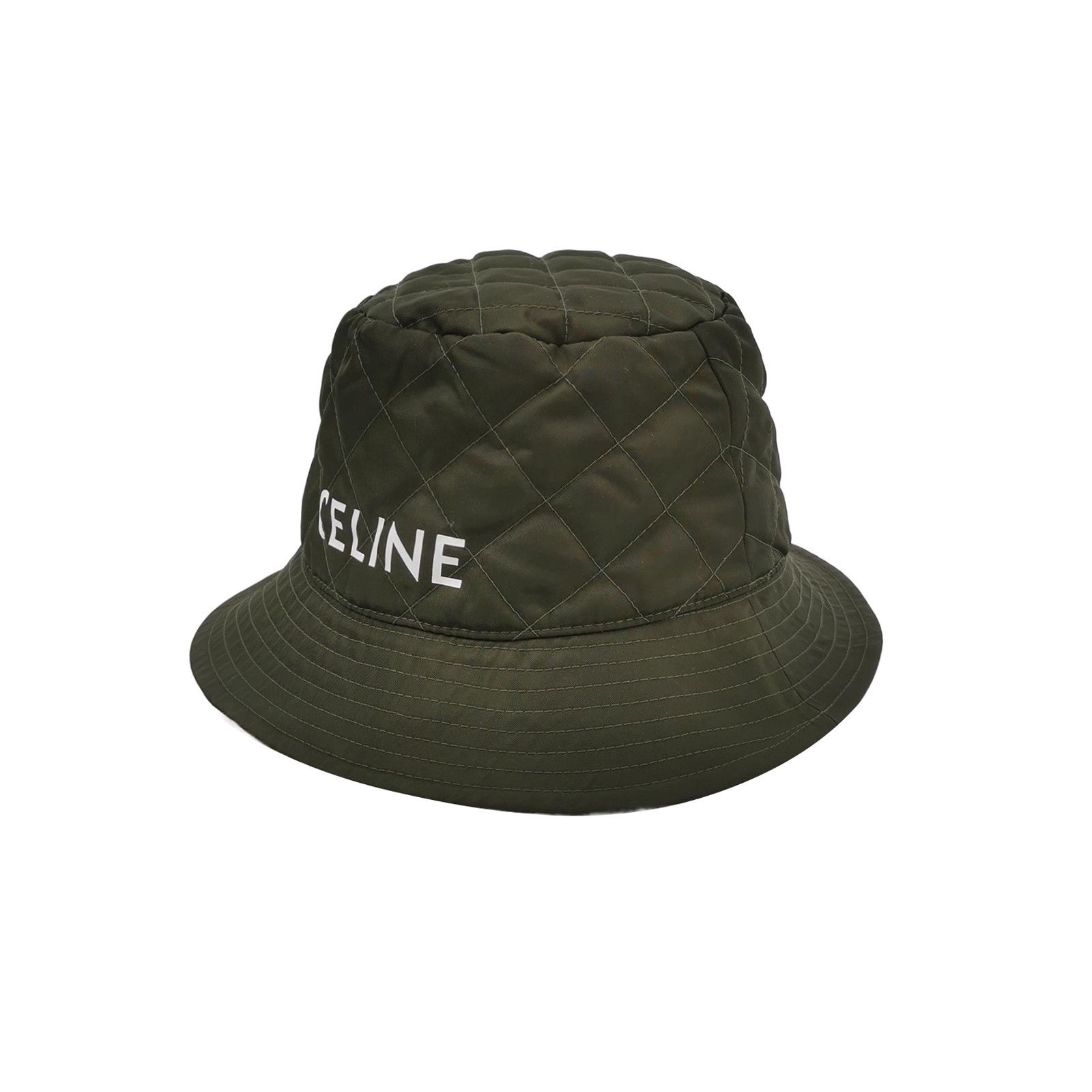 Celine Celine Quilted Logo Bucket Hat Size M Size ONE SIZE - 1 Thumbnail