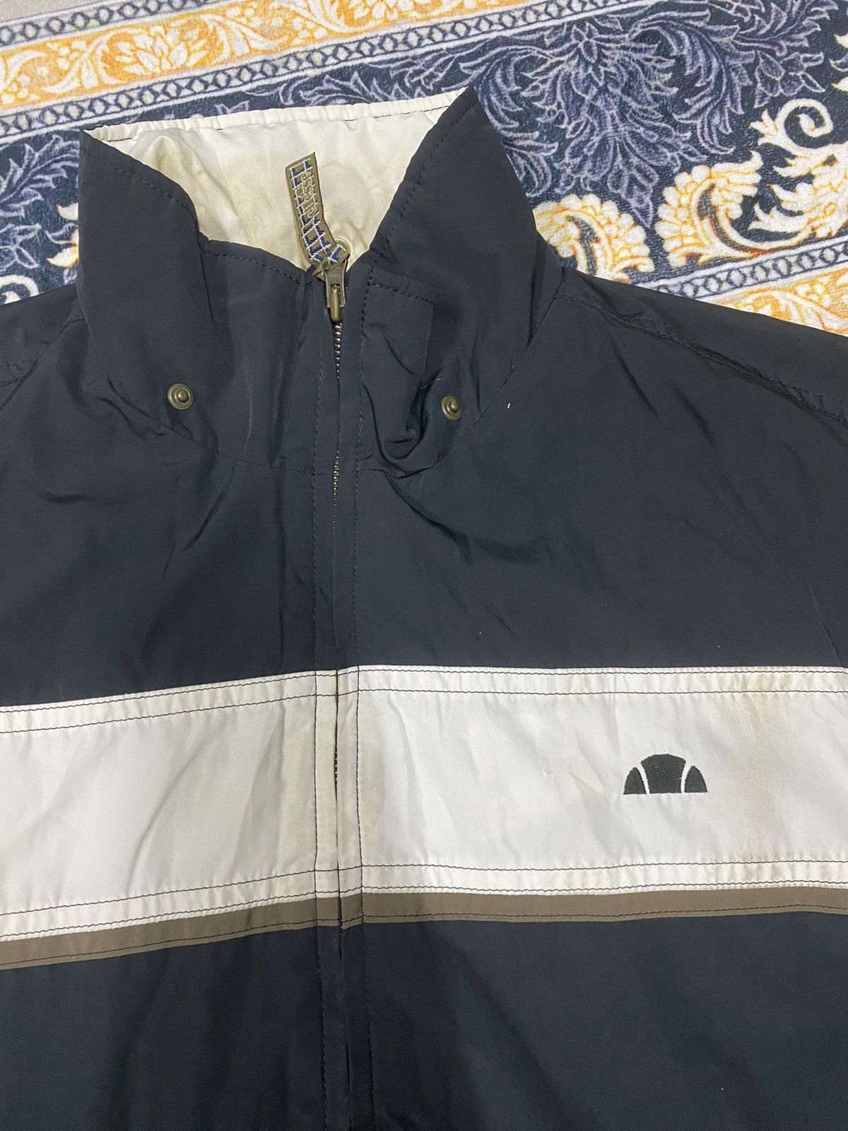 Ellesse × Vintage VINTAGE ELLESSE JACKET 90s JASPO RARE TEE Size US M / EU 48-50 / 2 - 3 Thumbnail