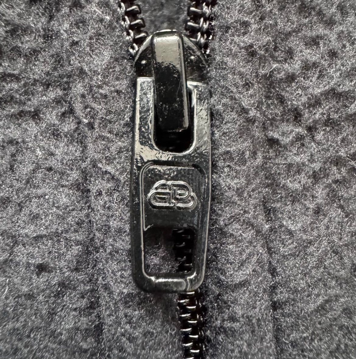 Balenciaga Balenciaga Oversized Fleece Track Jacket Size US S / EU 44-46 / 1 - 9 Thumbnail