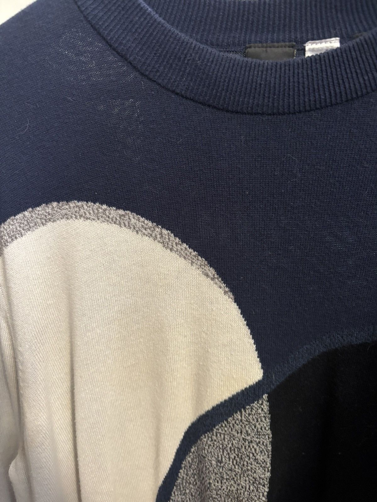 Paul Smith Blue Knit Sweater Size US L / EU 52-54 / 3 - 5 Thumbnail