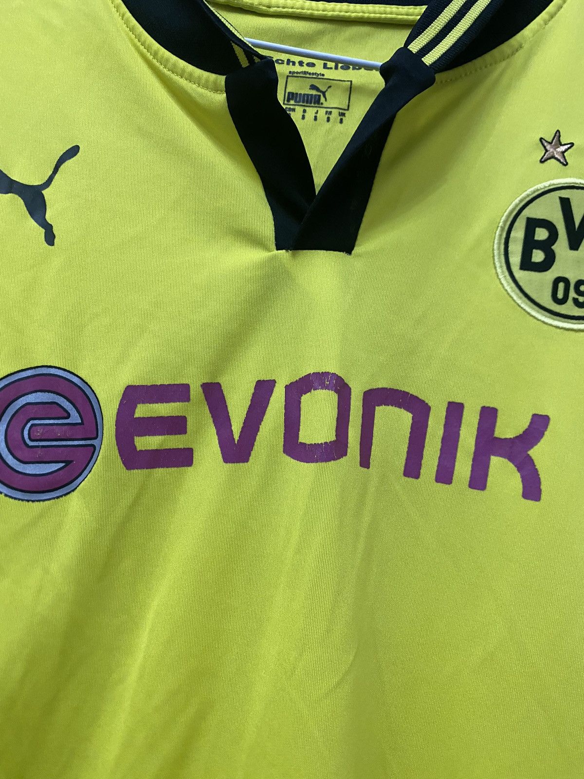 Puma Borussia Dortmund T-Shirt 2012-2013 Very Rare💥 Size US S / EU 44-46 / 1 - 2 Thumbnail
