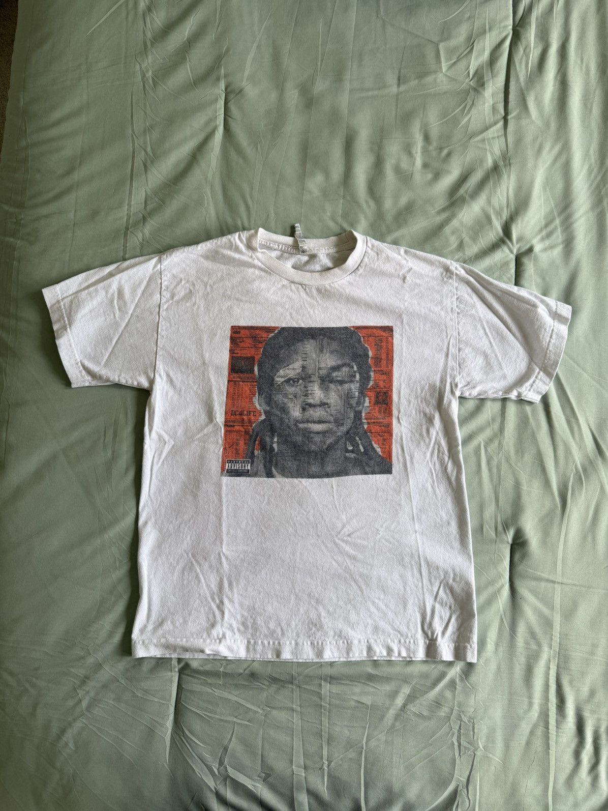 Rap Tees × Vintage Meek Mill rap tee DC4 mixtape medium Size US M / EU 48-50 / 2 - 2 Thumbnail