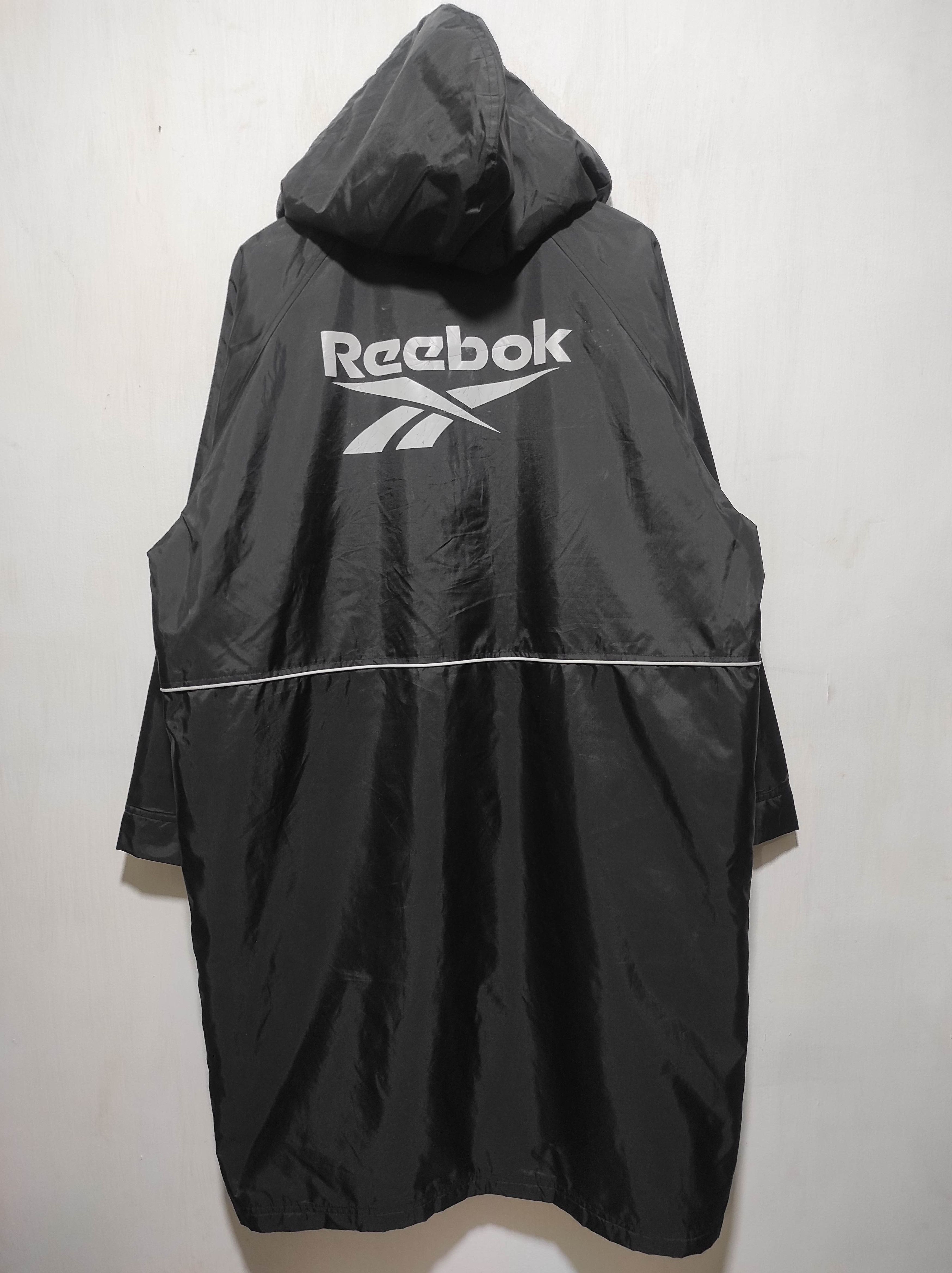 Clothing Juun J Green Hooded Bomber Jacket Reebok × Vintage