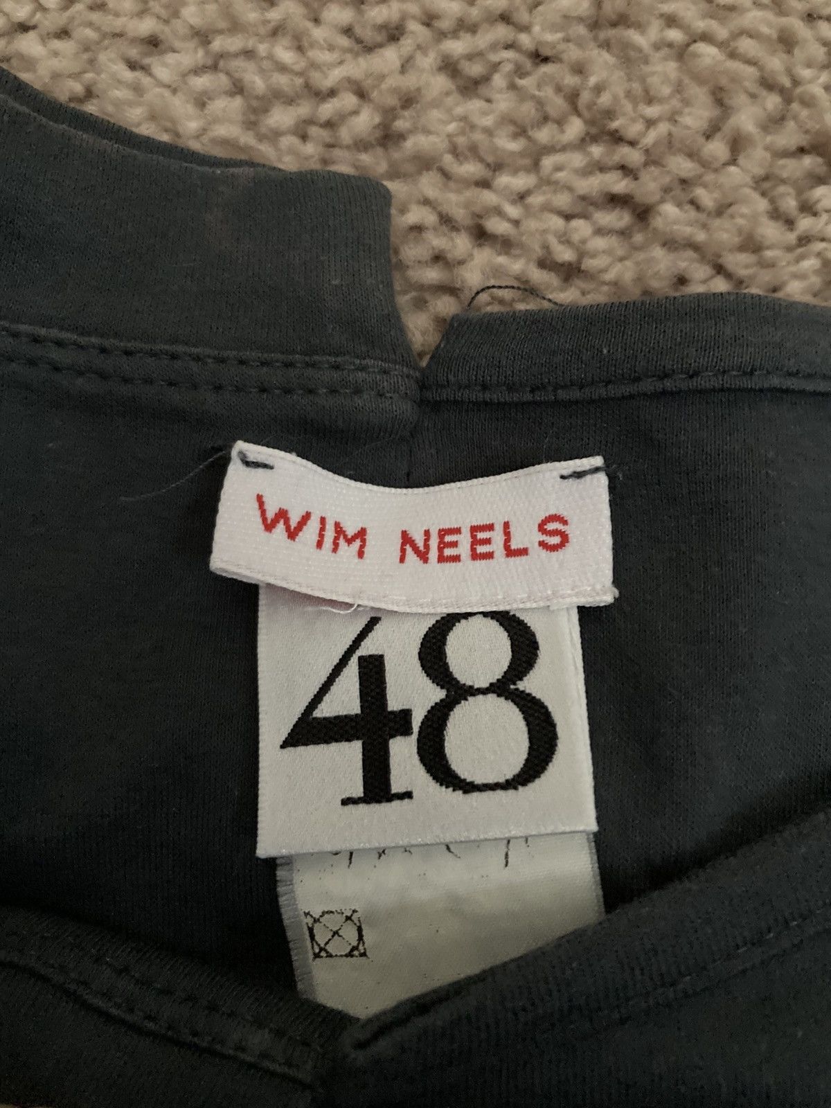 Wim Neels SS98 Wim Neels Split Tee Antwerp 6 Belgian 90s 1998 Cut 48 Size US M / EU 48-50 / 2 - 4 Thumbnail