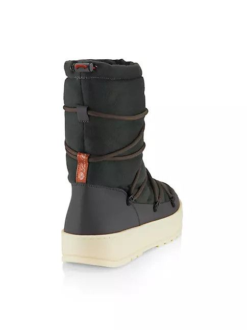 Loro Piana o1srvl11e0225 Snow Wander Quilted Boots in Black Size US 10 / EU 43 - 3 Thumbnail