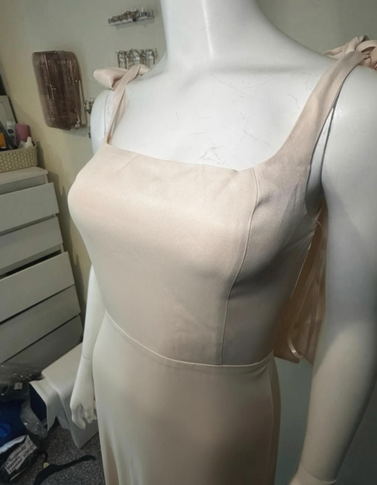 Other Maids Tie shoulder maxi dress ivory Size 8/S BNWT RPR £180 Size S / US 4 / IT 40 - 4 Thumbnail