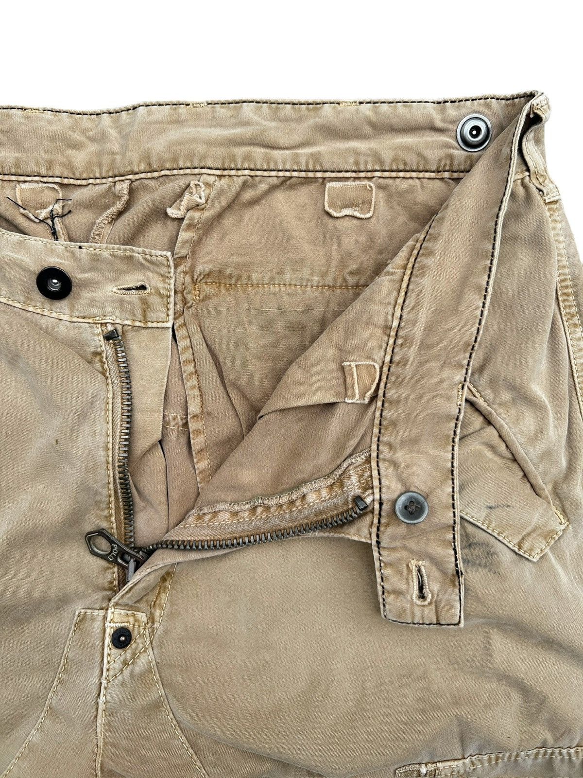 Avirex Ralph Lauren Multipocket Tactikal Bondage Baggy Pants 35x31 Size US 35 - 9 Thumbnail
