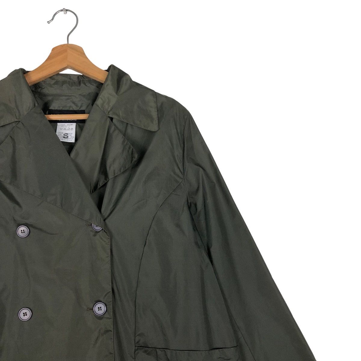 Issey Miyake 🔥Vtg Long Jacket Double Breast Macphee Tomorrowland Japan Size US S / EU 44-46 / 1 - 6 Thumbnail