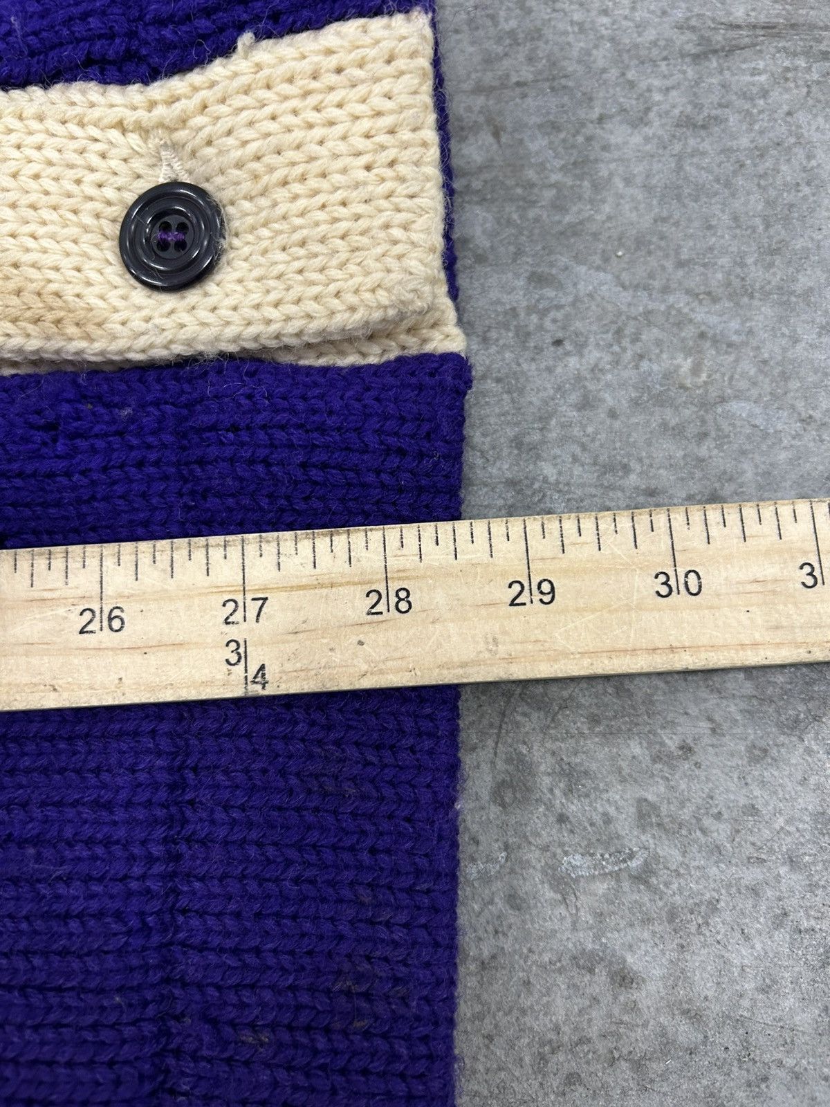 Vintage True vintage cardigan purple 70s Size US M / EU 48-50 / 2 - 4 Thumbnail