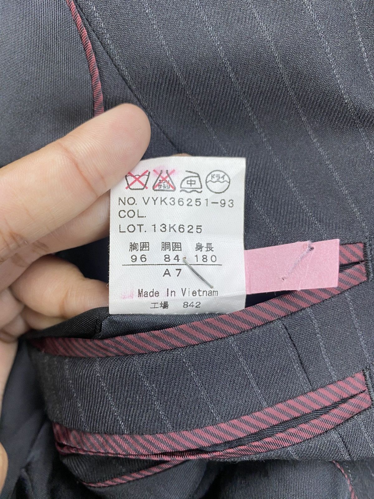 Japanese Brand × Kansai Yamamoto × Vintage Vintage Kansai Yamamoto Double Button Blazer Jacket Size US M / EU 48-50 / 2 - 12 Thumbnail
