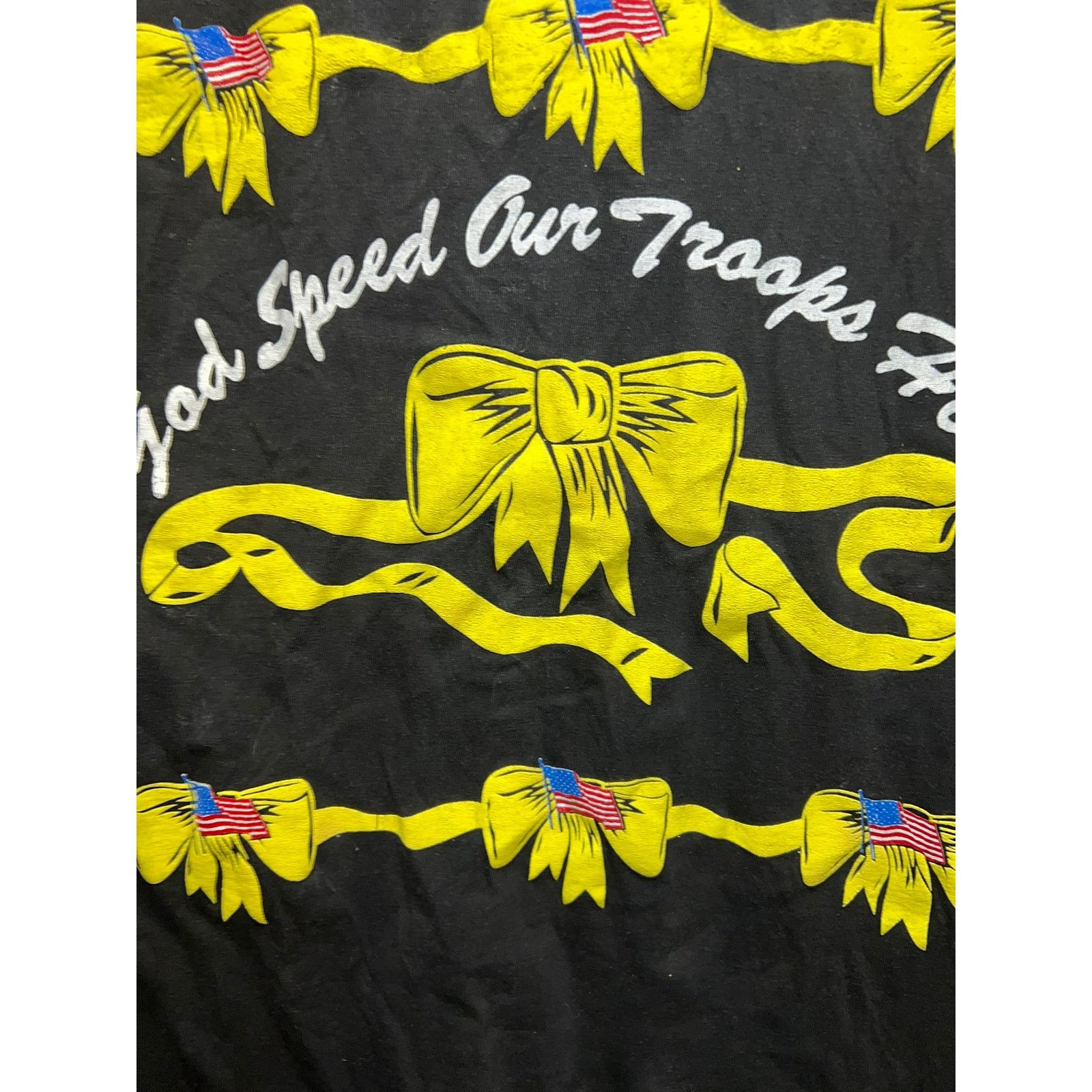 Vintage Vintage God Speed Our Troops Home Soldier Army Tee VTG 80s M Size US M / EU 48-50 / 2 - 4 Thumbnail