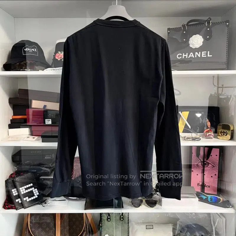 Dsquared2 DSQUARED2 Men's Black Long Sleeve Tee Shirt . Size US M / EU 48-50 / 2 - 6 Thumbnail