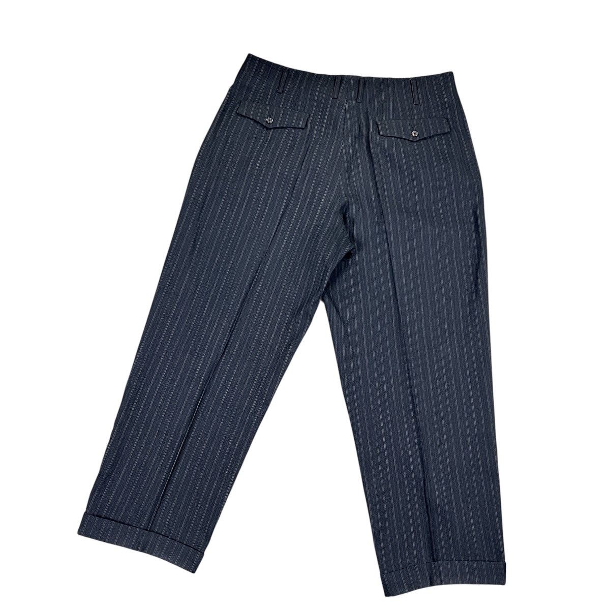 Yohji Yamamoto Yohji Yamamoto Costume D’Homme Pinstripe Wool Suit Archive Size 46R - 13 Thumbnail
