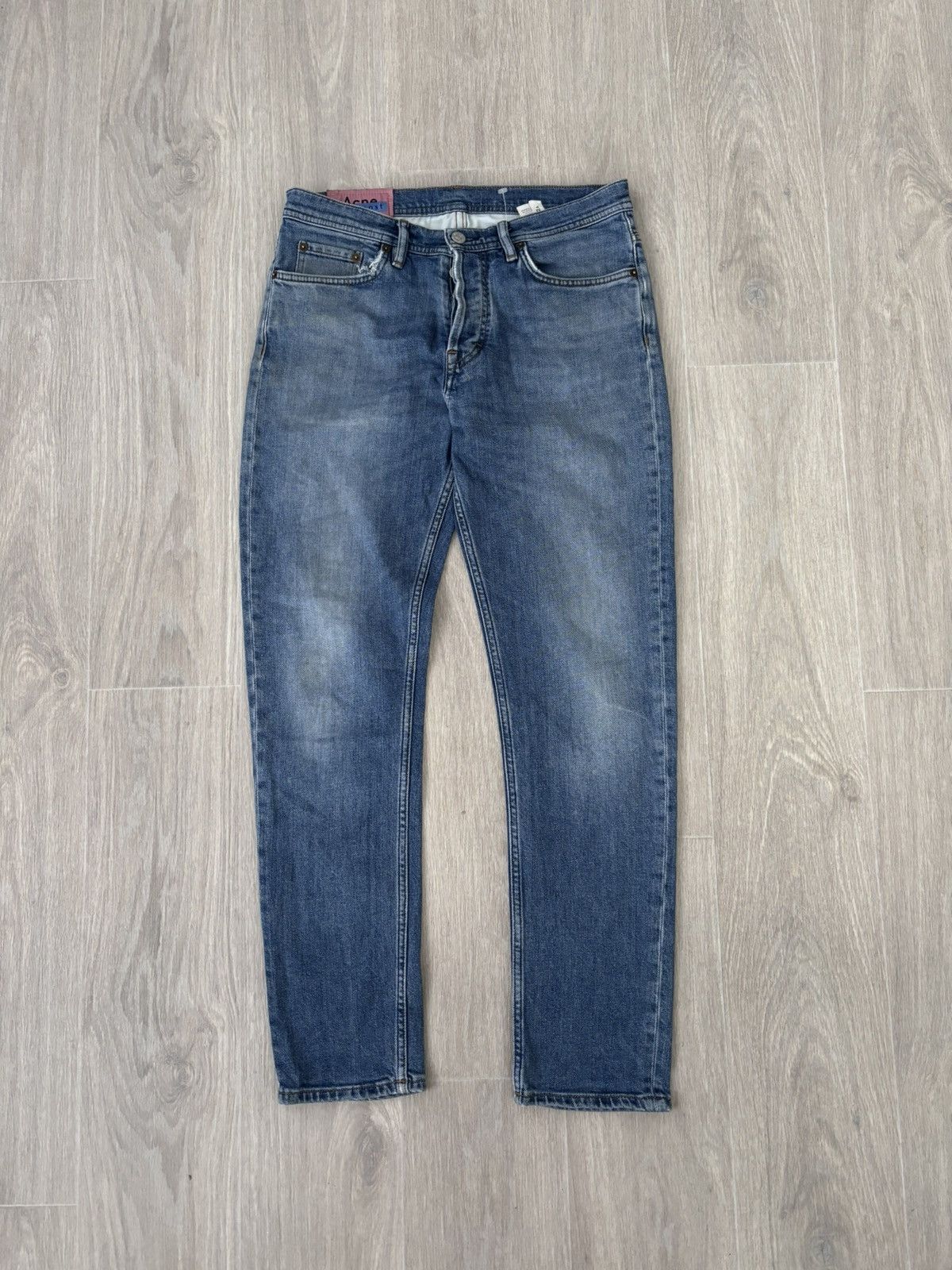 Acne Studios × Vintage Vintage Acne Studios Bla cost jeans 90s Size US 34 / EU 50 - 1 Thumbnail