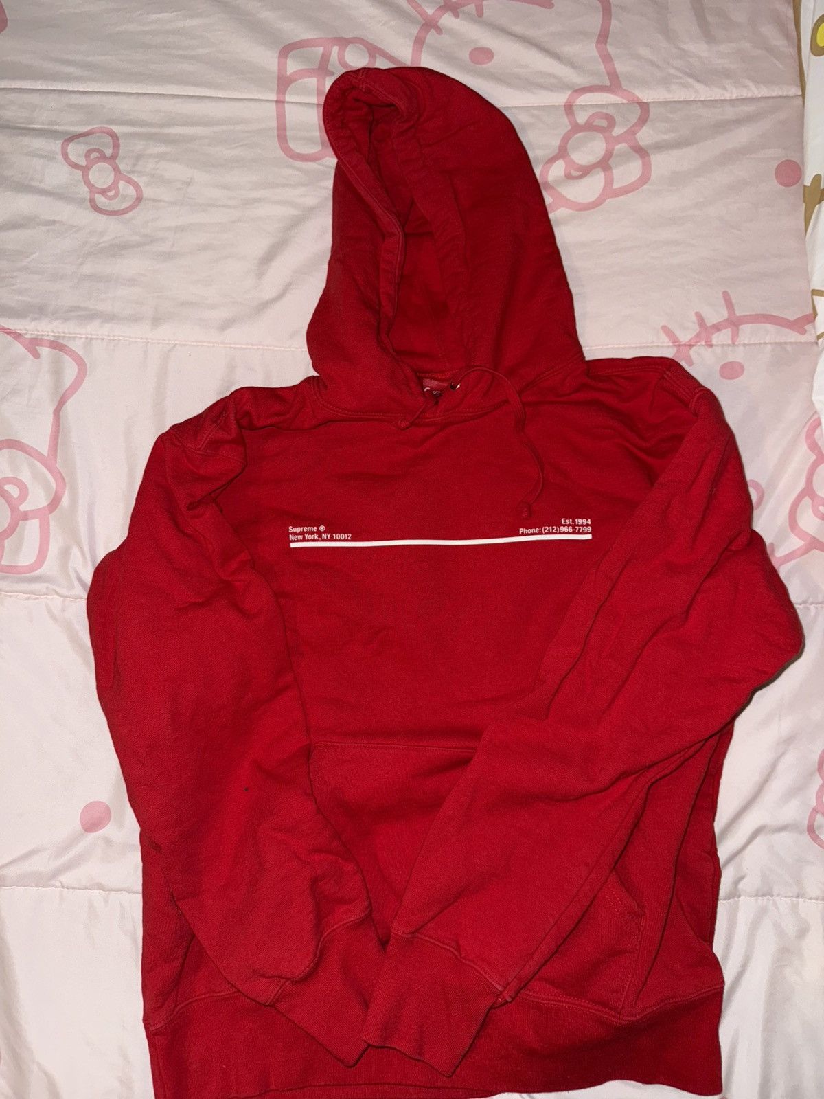 Supreme Supreme nyc phone hoodie Size US M / EU 48-50 / 2 - 1 Thumbnail