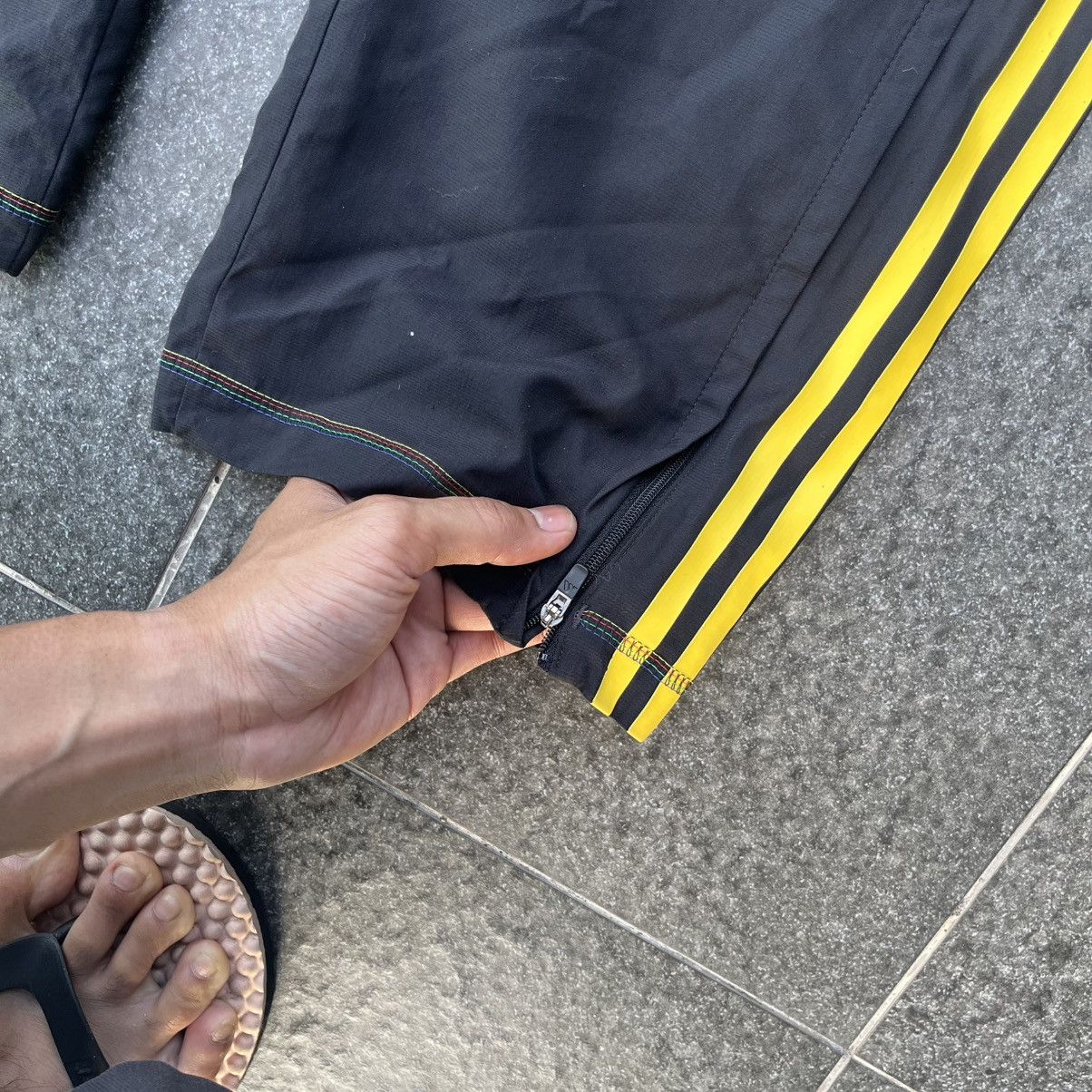 Adidas Adidas F50 Black Yellow Zipper Trackpant Size US 33 - 9 Thumbnail