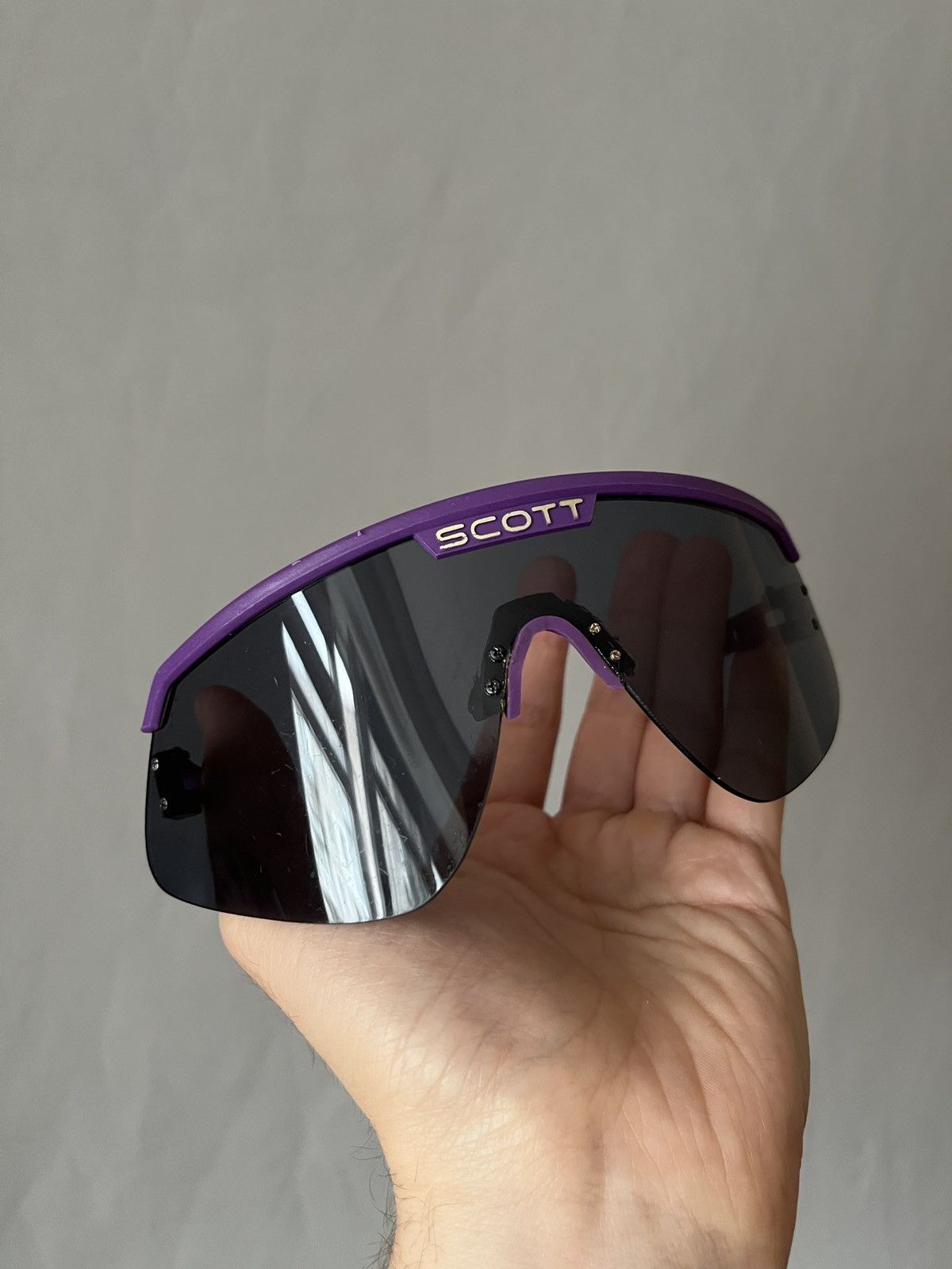 Other 80-90s Scott Eclipse Sport Cycling Purple Glasses Size ONE SIZE - 3 Thumbnail