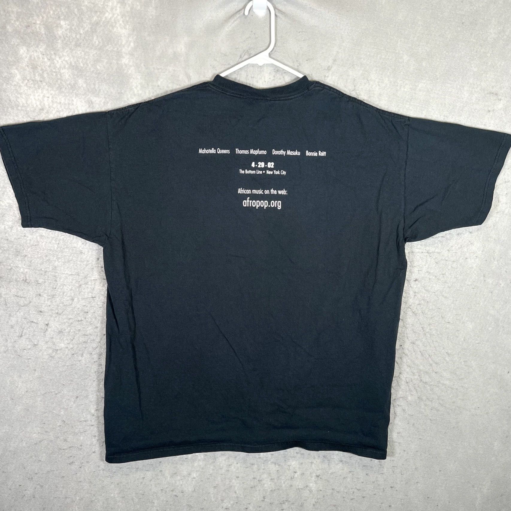 Anvil VINTAGE Anvil Afropop Let Freedom Sing T-Shirt Adult 2XL Black Music Mens Size US XXL / EU 58 / 5 - 2 Thumbnail