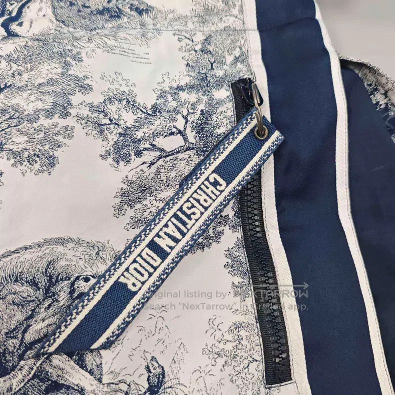 Dior Dior Dark blue jungle animal big logo skirt pants Size 24" / US 00 / IT 34 - 7 Thumbnail