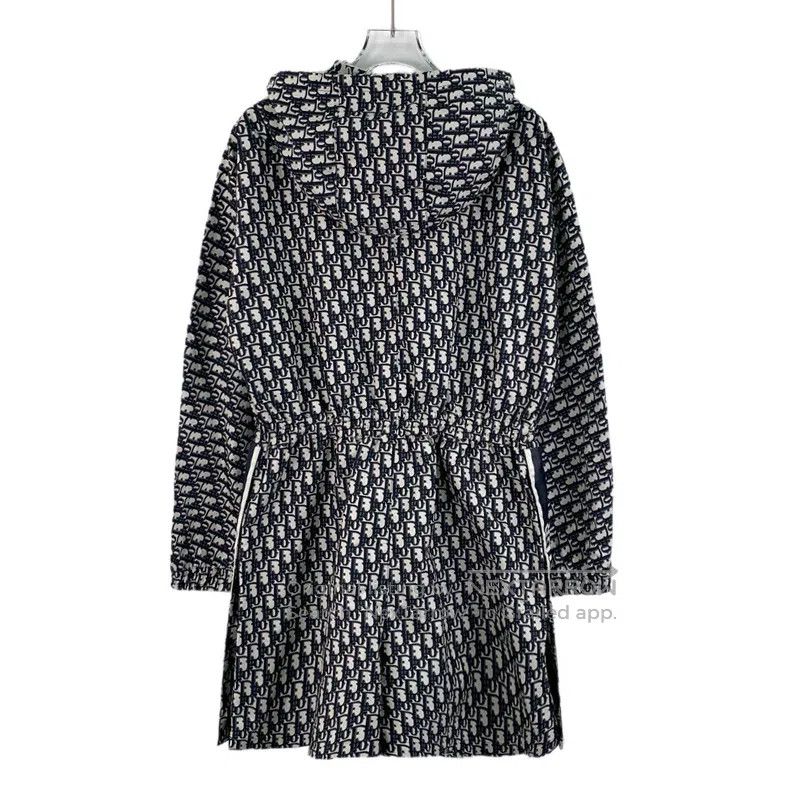 Dior Dior Colour-blocked logo jacquard full-print hooded drawst Size 25" / US 0 / IT 36 - 2 Thumbnail