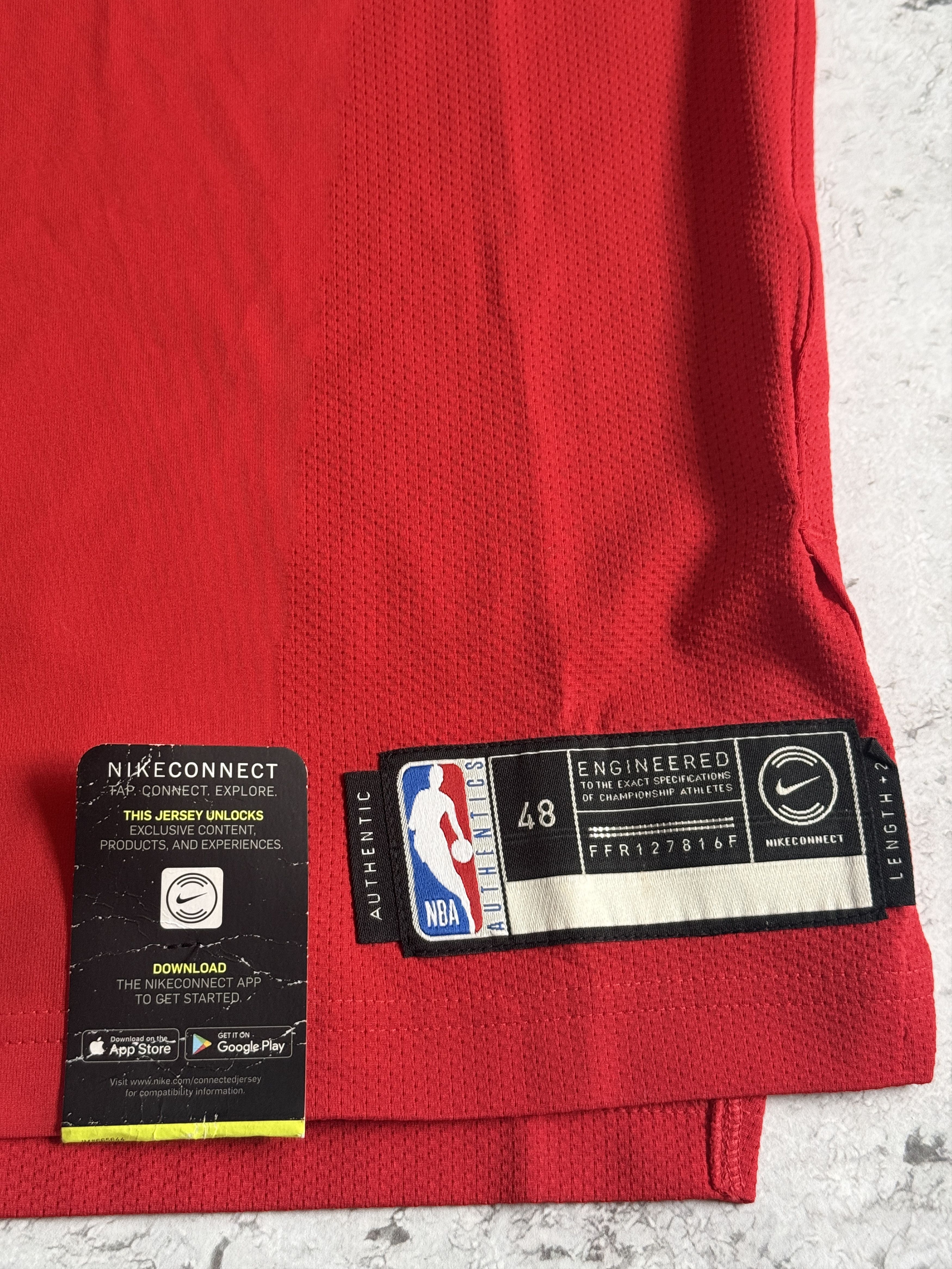 Nike Chicago Bulls VAPORKNIT Authentic Blank Jersey L AV2628-657 Size US L / EU 52-54 / 3 - 6 Thumbnail