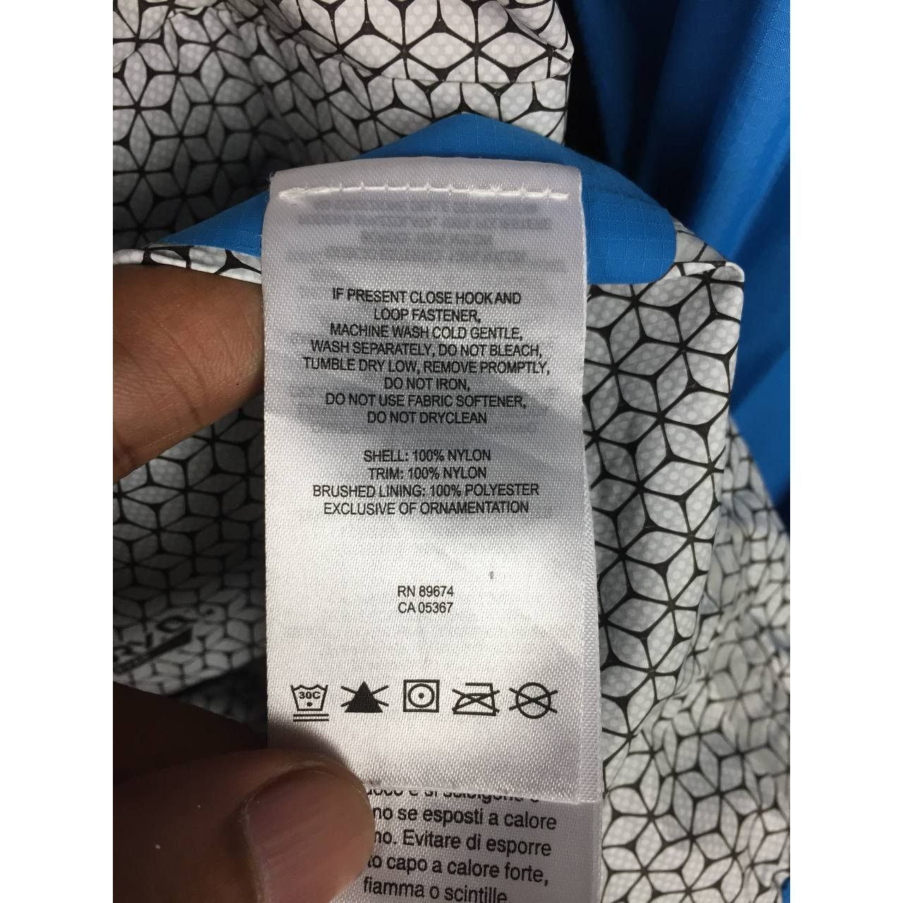 Mountain Hardwear × Vintage Mountain Hardwear Women Plasmic Ion Rain Jacket Size L / US 10 / IT 46 - 20 Thumbnail