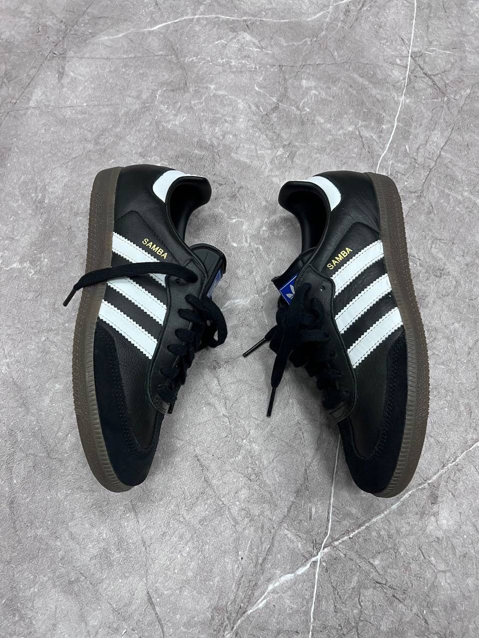 Adidas × Vintage Vintage Leather Adidas Samba Margiela Style Sneakers Size US 9.5 / IT 39.5 - 2 Thumbnail