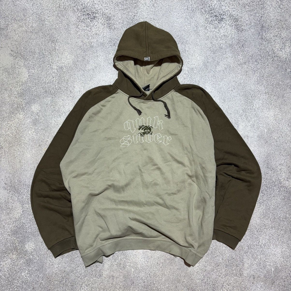 Quiksilver × Vintage Quiksilver Vintage Hoodie Surf Y2K Big logo Retro Sweatshirt Size US XL / EU 56 / 4 - 2 Thumbnail