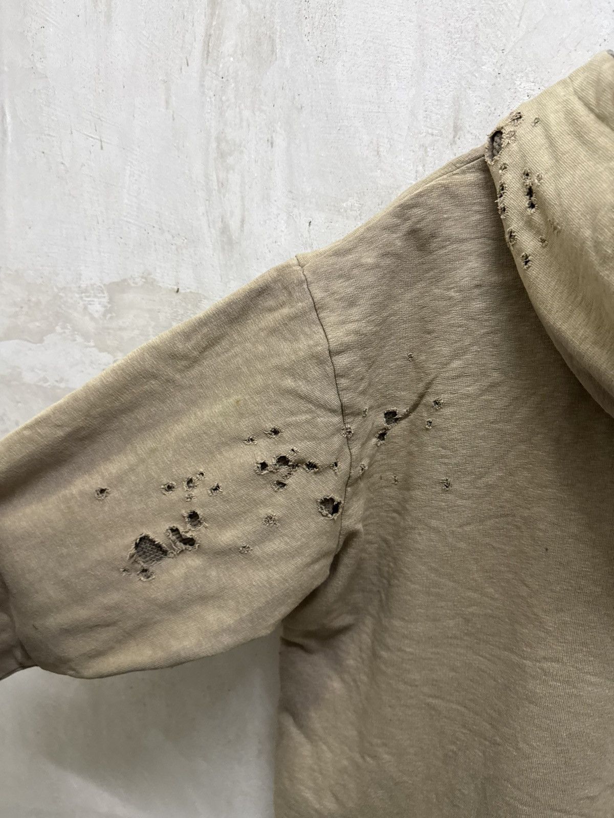 SBTG Sabotage Camo Reversible Thermal Lined Distressed Hoodie Size US L / EU 52-54 / 3 - 8 Thumbnail