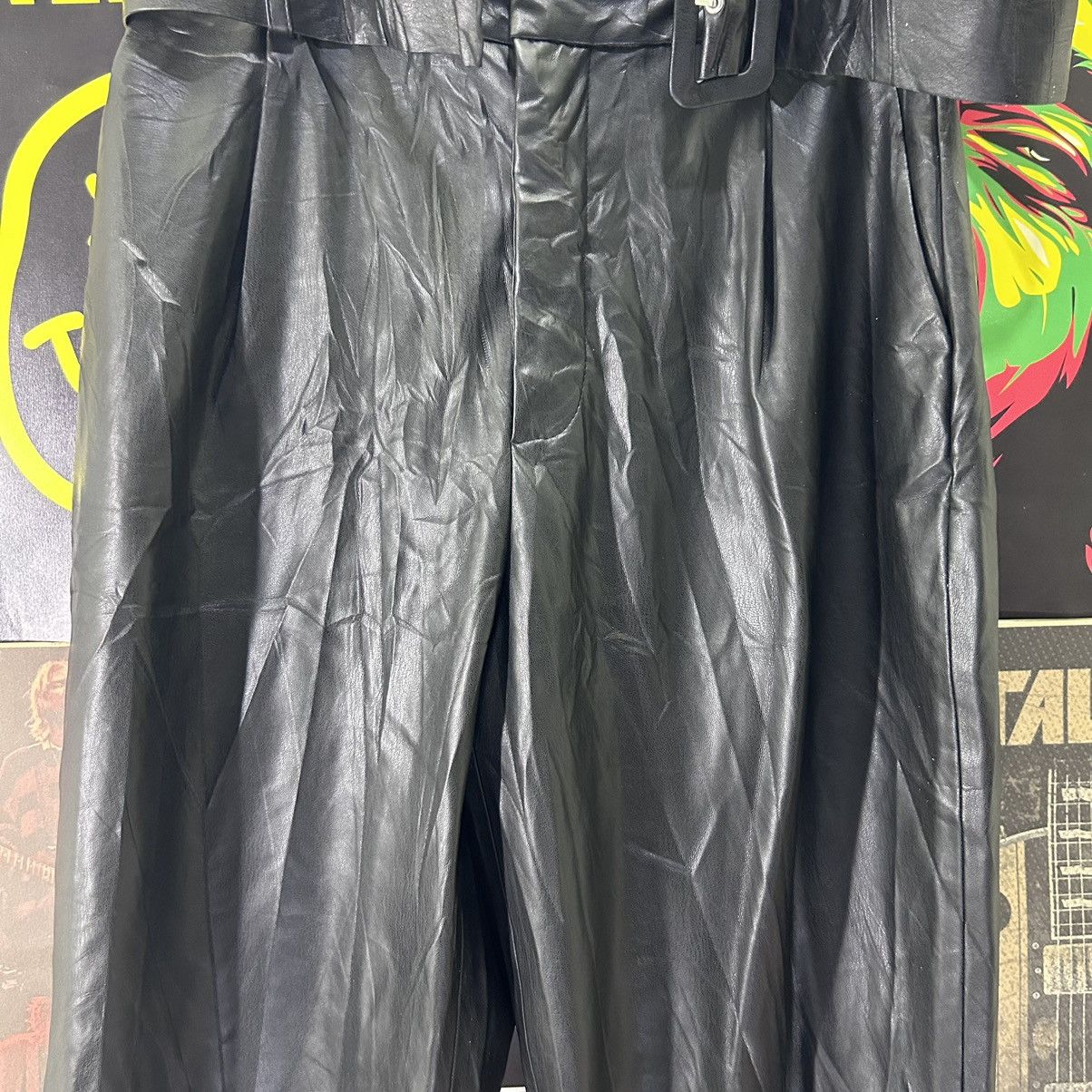 Zara Vintage Zara Syntetic Leather Pants Size 28" / US 6 / IT 42 - 3 Thumbnail