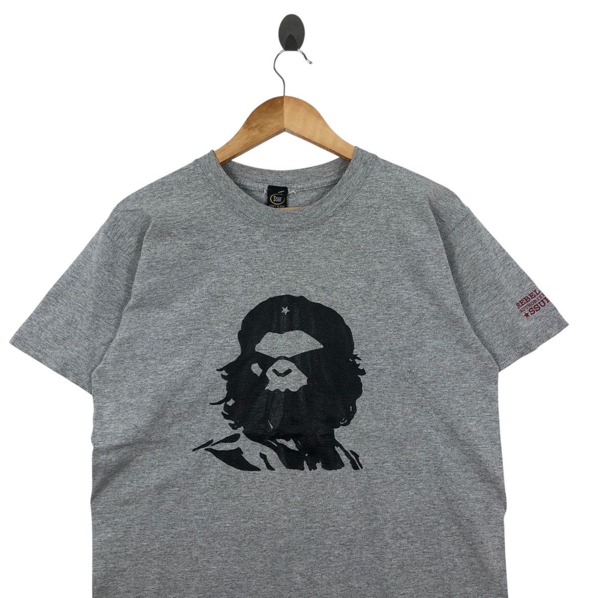 Vintage Vintage SSUR Rebelape Tee Shirt Guerillas In The Mist Size US M / EU 48-50 / 2 - 2 Thumbnail