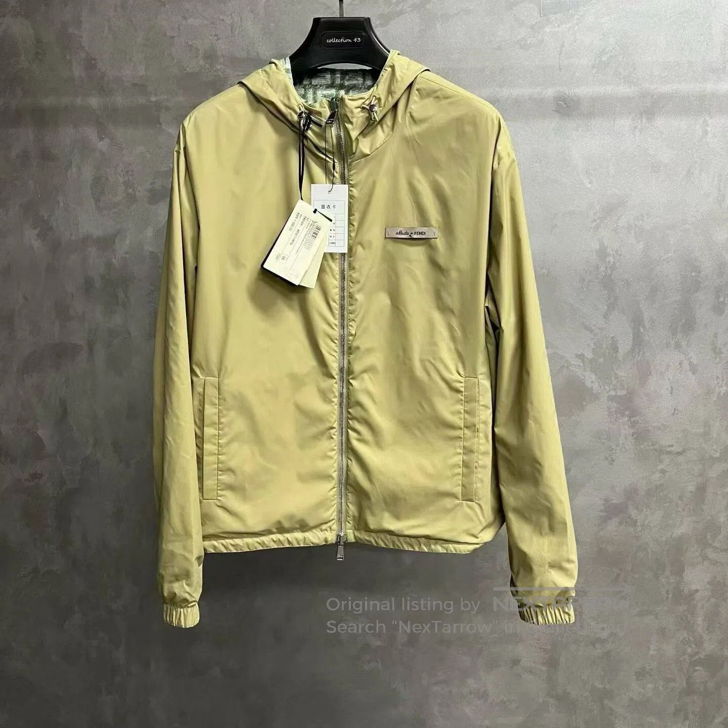 Fendi FENDI Full stamp pattern jacket| Size US S / EU 44-46 / 1 - 6 Thumbnail