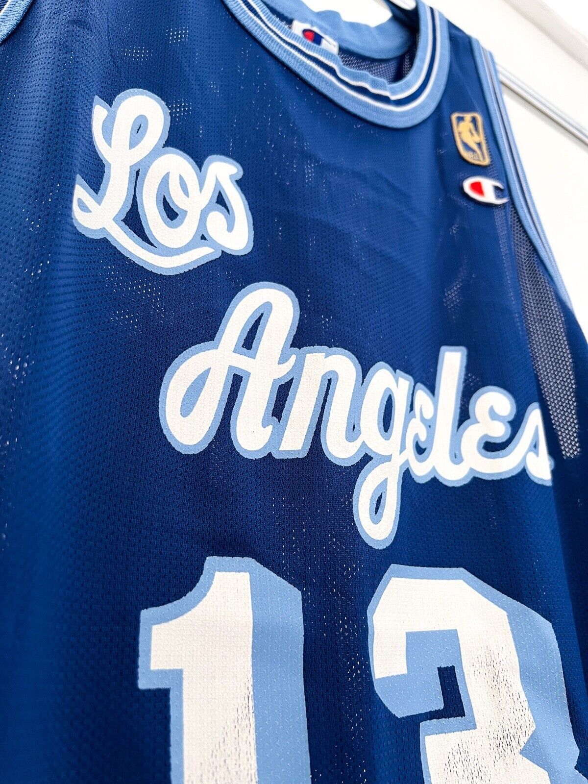 Champion Wilt Chamberlain - LA Lakers - Blue Script Champion Jersey Size US XL / EU 56 / 4 - 3 Thumbnail