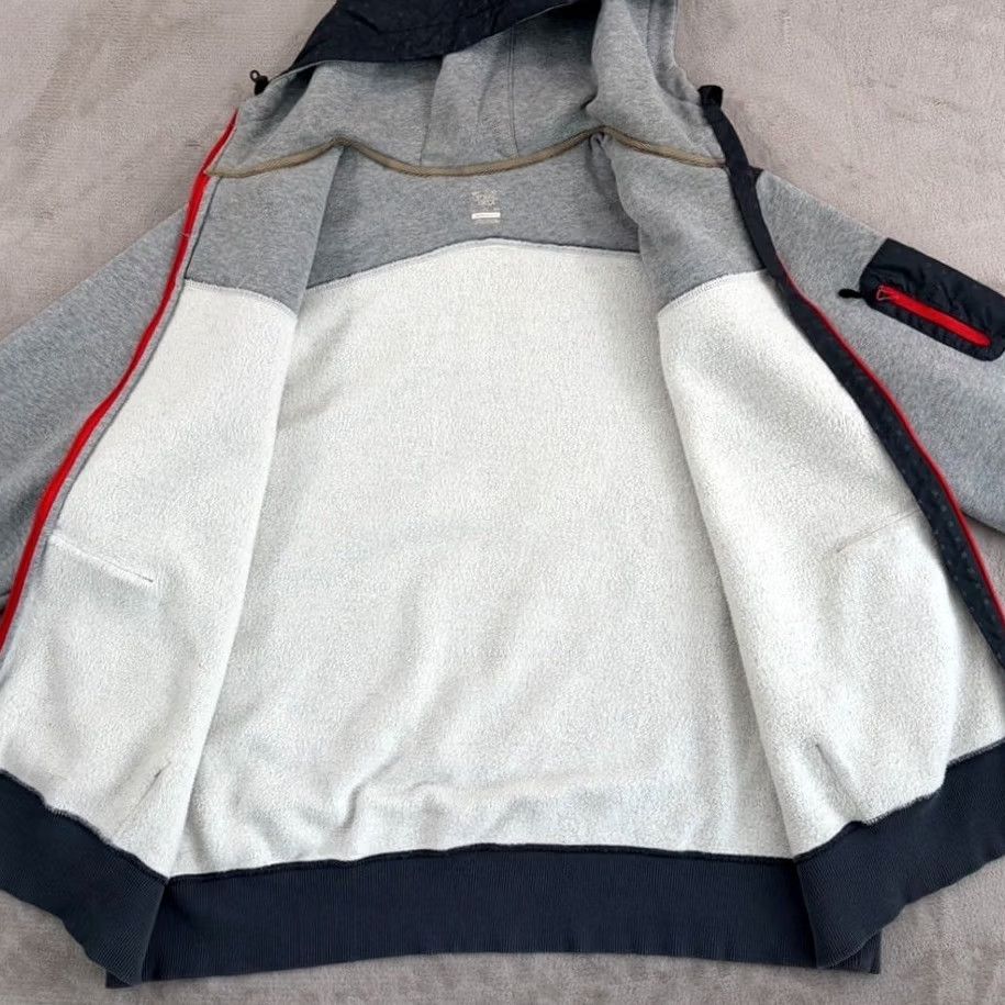 Nike Nike Sportswear Tech Fleece Full Zip Hoodie Grey 3XL Men Sportswear Logo Hooded Lightweight Pockets All Seasons Baseball Golf Running Gym Training Size US XXL / EU 58 / 5 - 4 Thumbnail