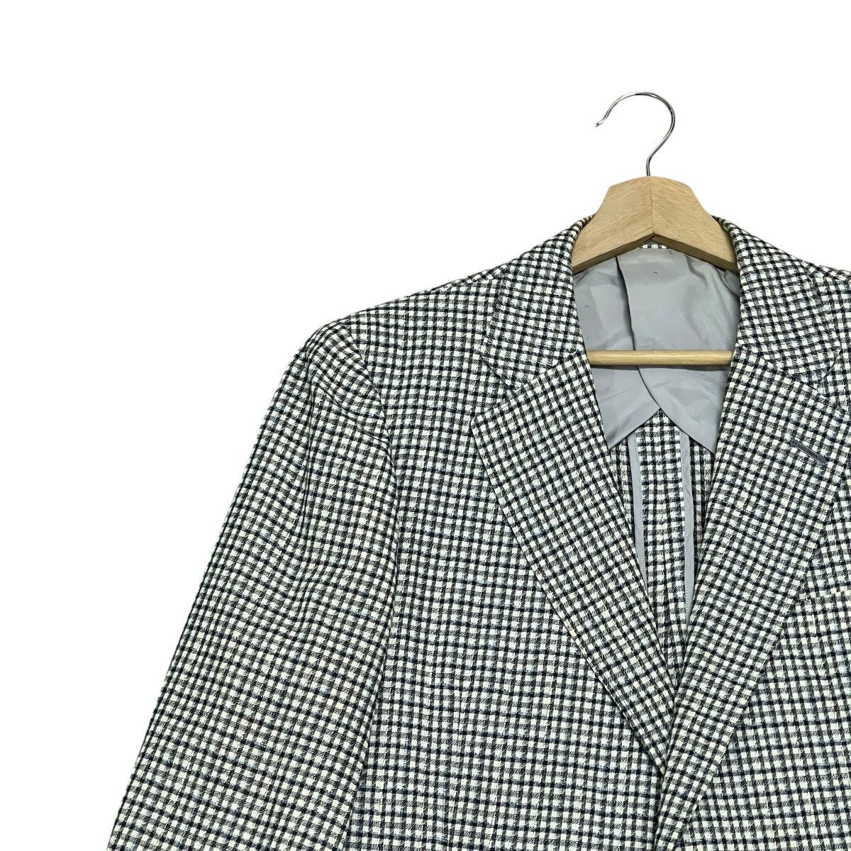 Burberry Prorsum Vintage Burberrys London Houndstooth Wool Blazer Jacket Size US M / EU 48-50 / 2 - 5 Thumbnail