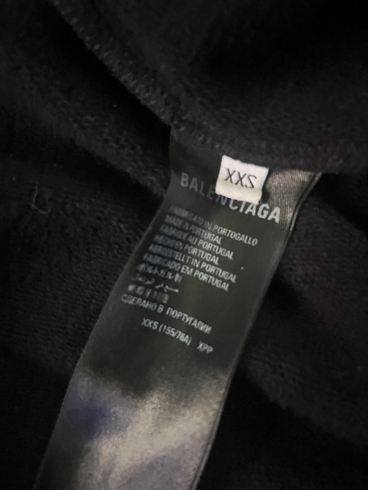 Balenciaga Balenciaga XL Size Tag Hoodie Size US XXS / EU 40 - 8 Thumbnail