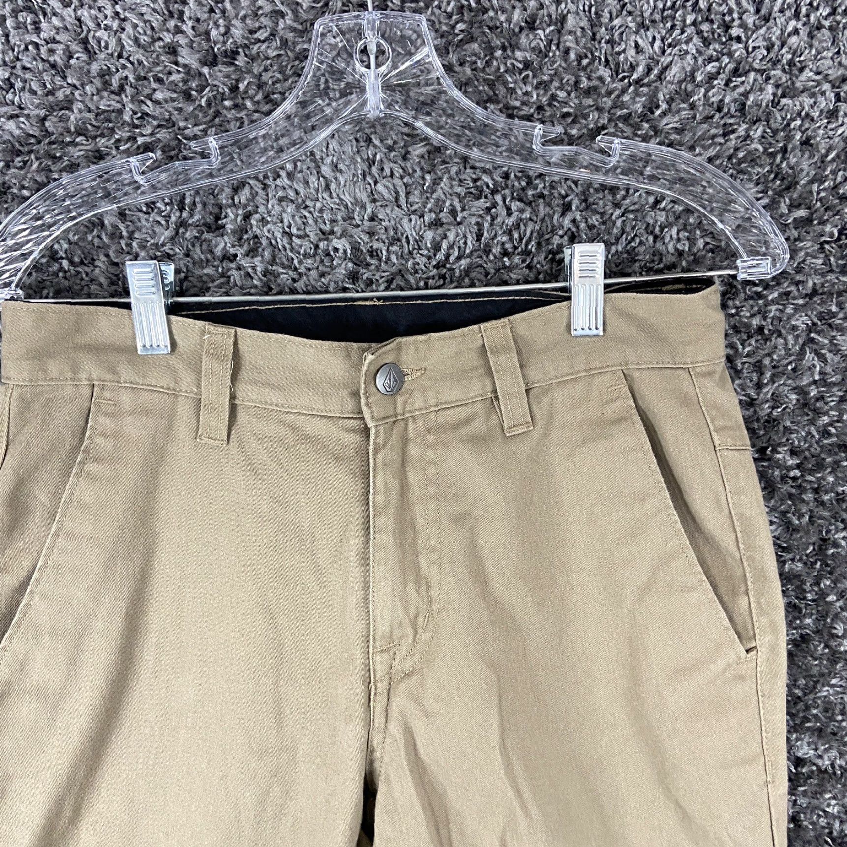 Volcom VOLCOM Chino Pants Beige Men’s 28 Regular Inseam 29 Size US 28 / EU 44 - 4 Thumbnail