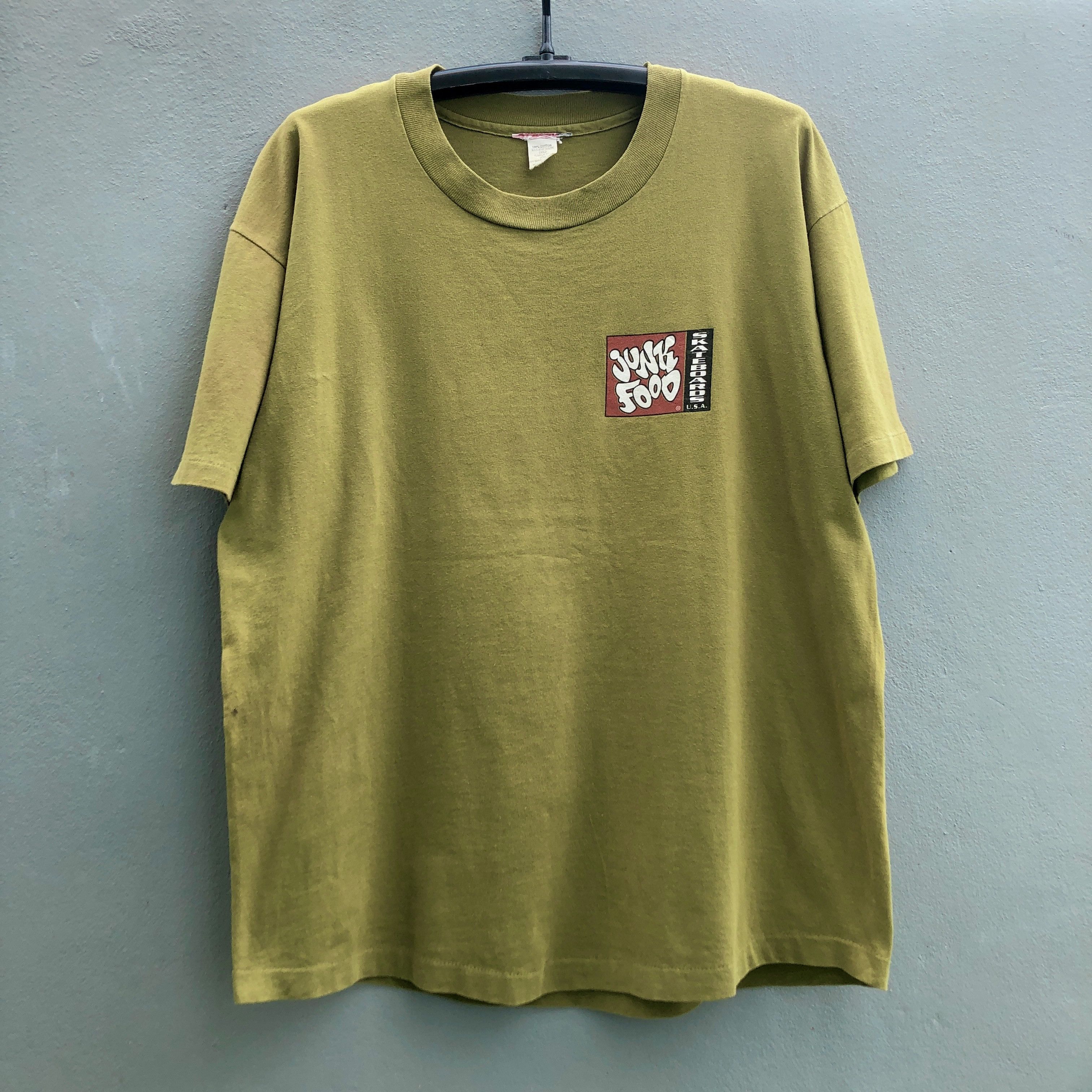 Junk Food 90s JUNK FOOD SKATEBOARDS Tee XL single stich Size US XL / EU 56 / 4 - 3 Thumbnail